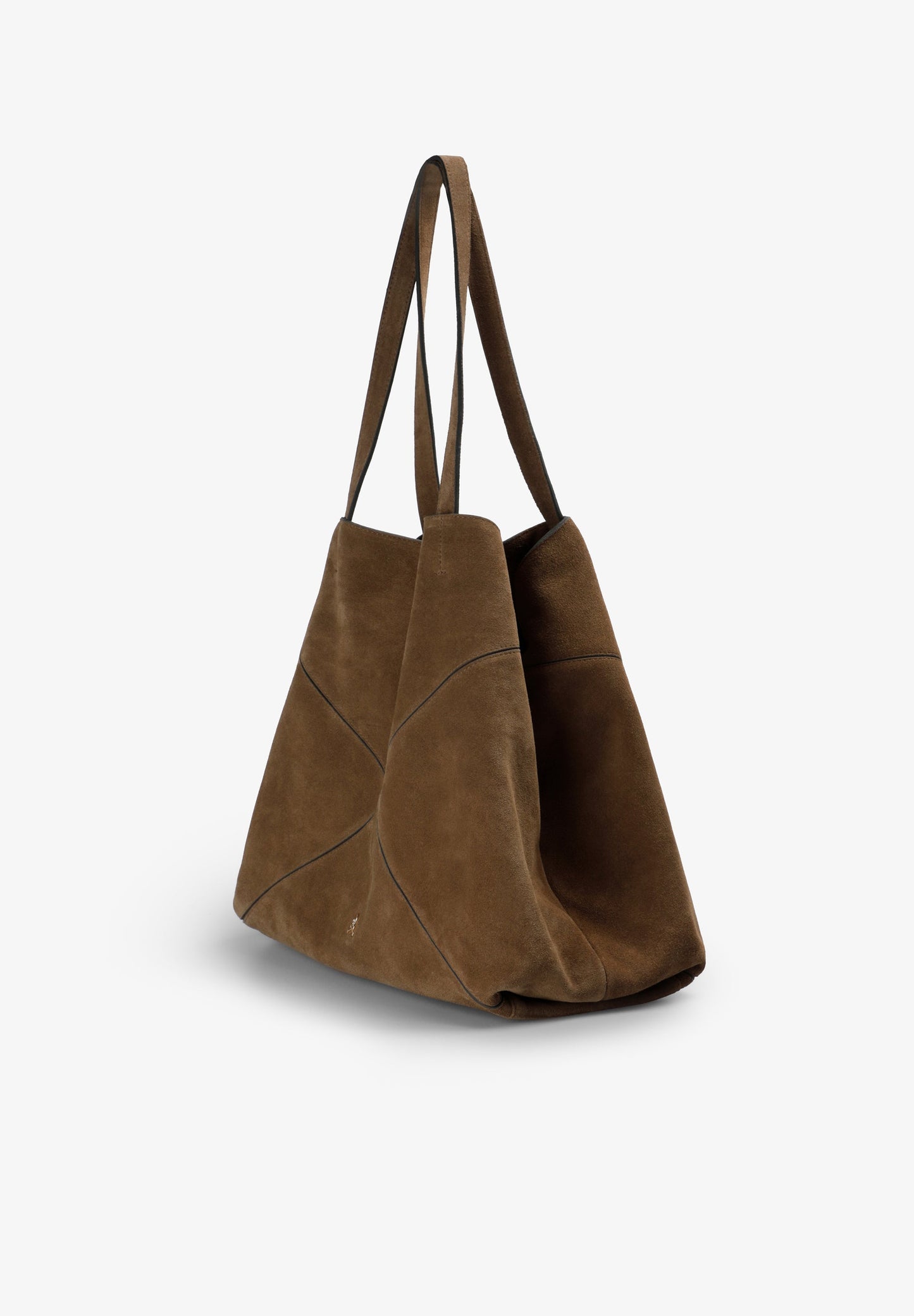 SPLIT SUEDE TOTE BAG