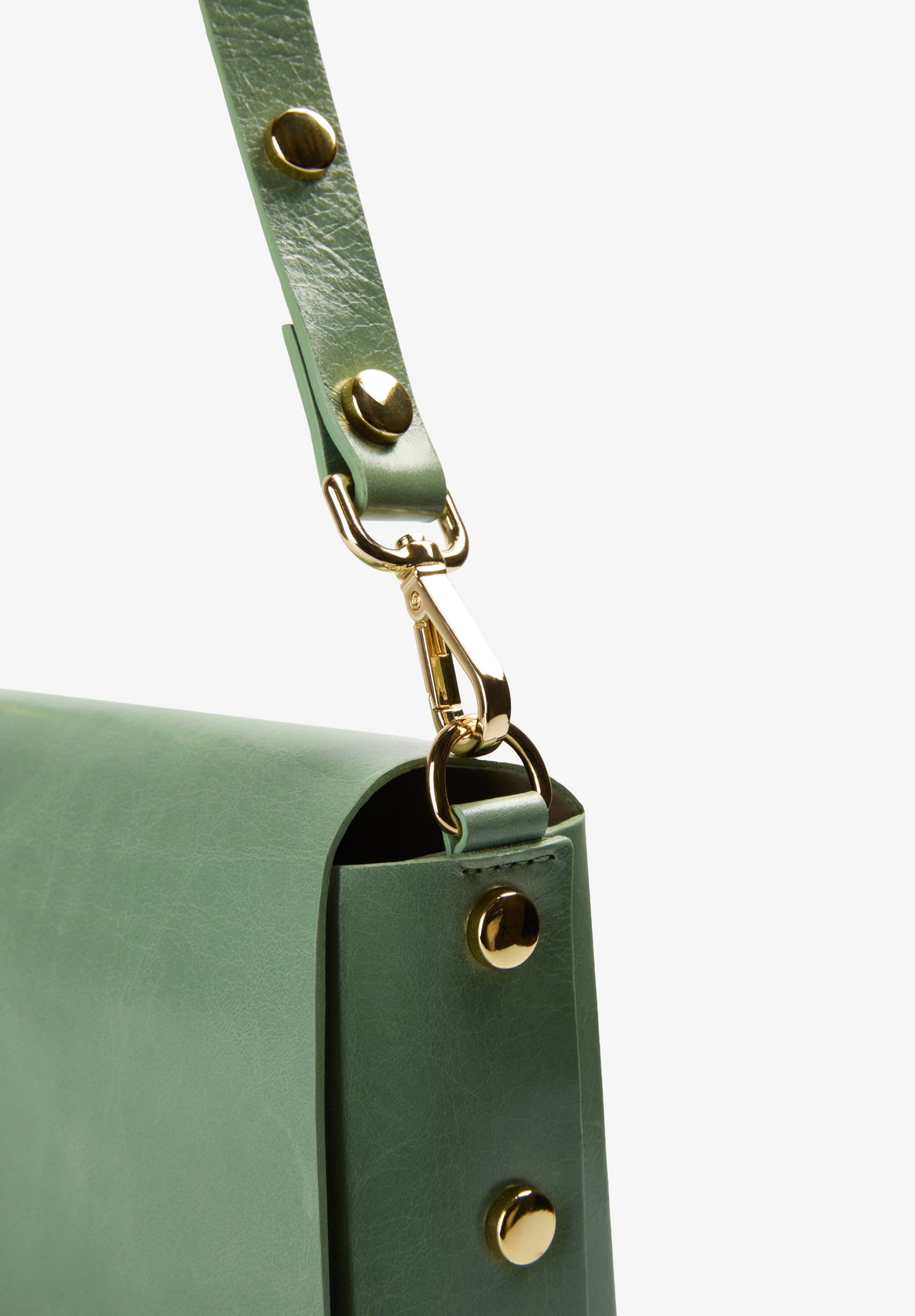 MINI SAC CUIR CLOUTÉ