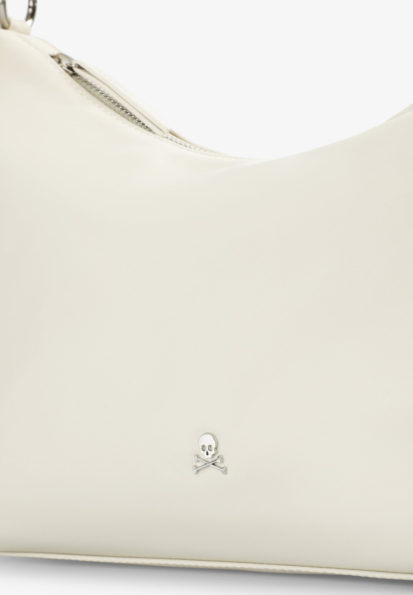 PLAIN BAG WITH BRAIDED HANDLE