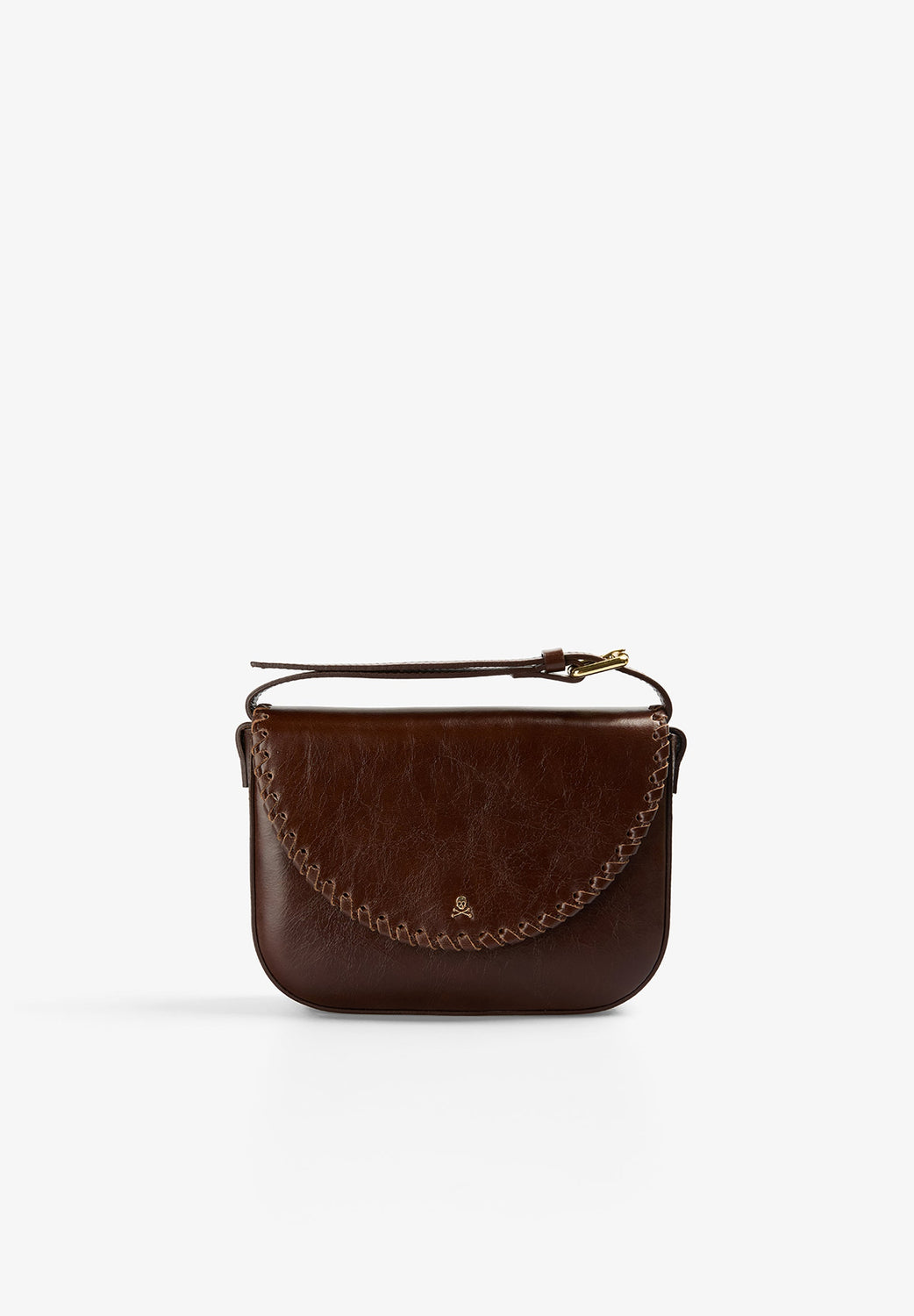 BOLSO BANDOLERA PIEL TRENZADA - Scalpers