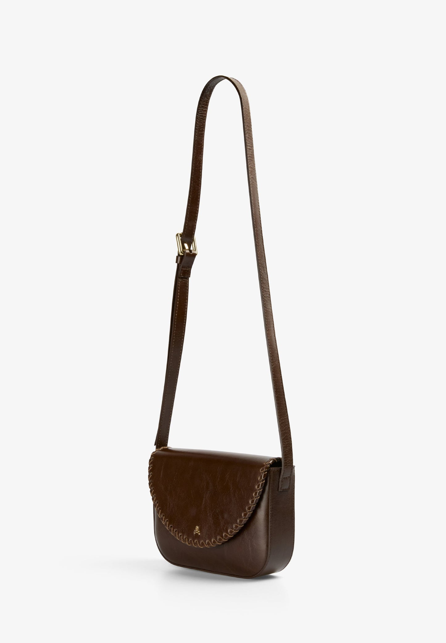 SAC BANDOULIÈRE CUIR TRESSÉ