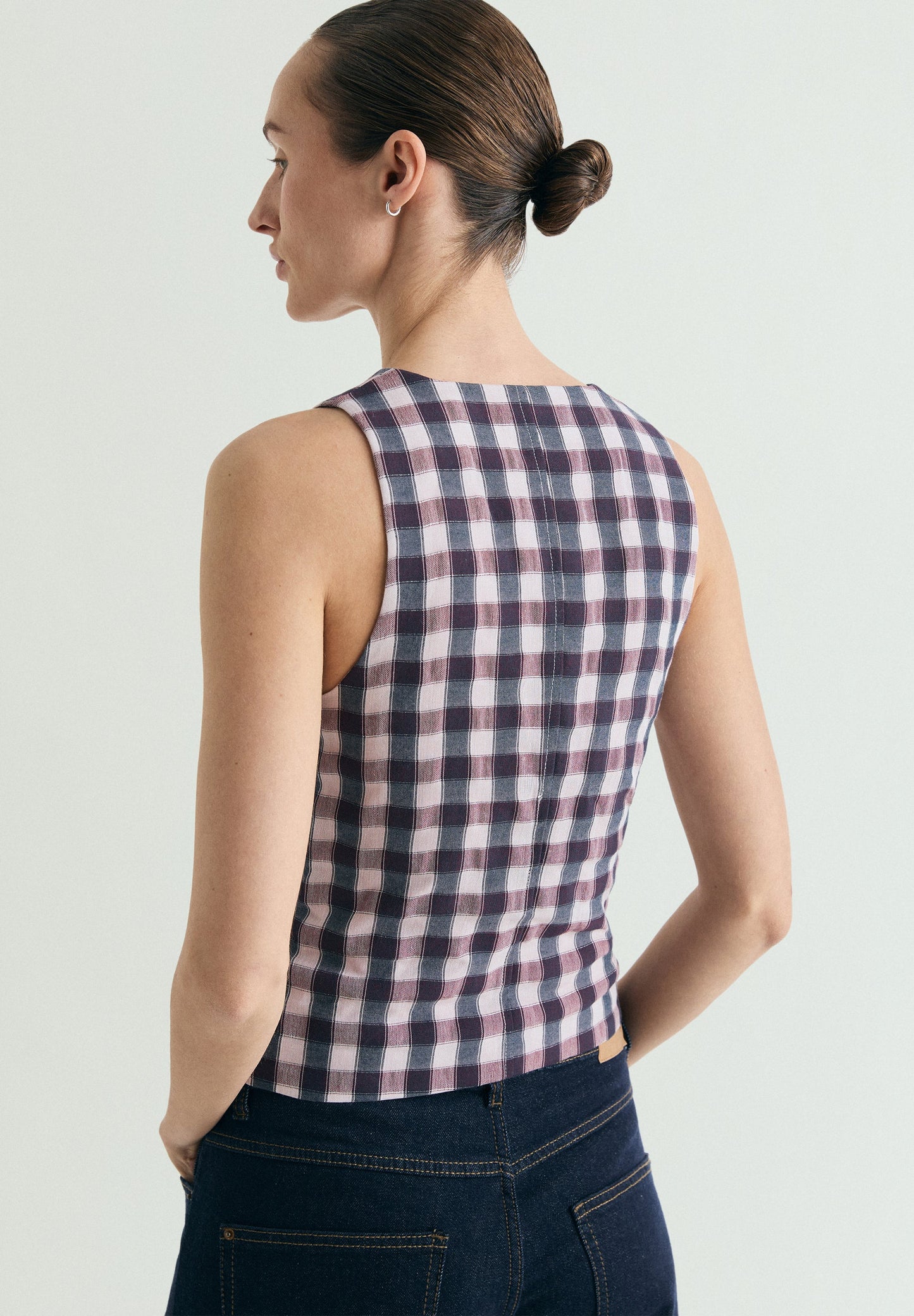 GINGHAM WAISTCOAT