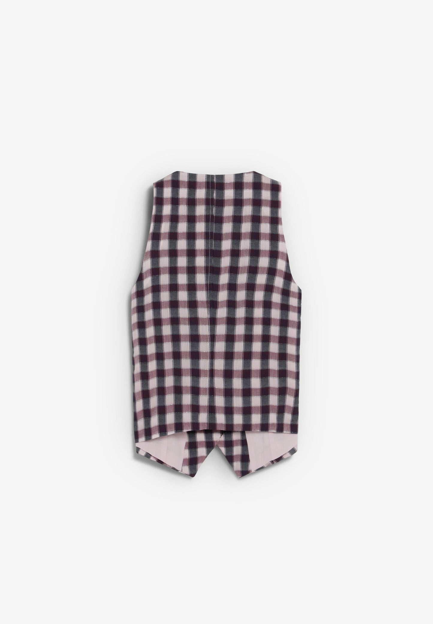 GINGHAM WAISTCOAT