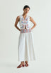 JUPE DENIM BRODERIES