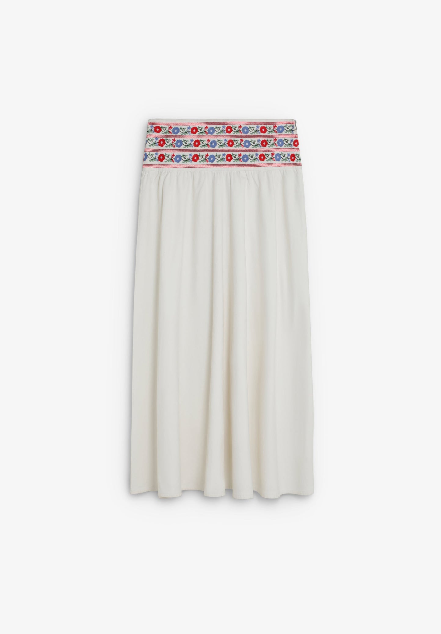 JUPE DENIM BRODERIES