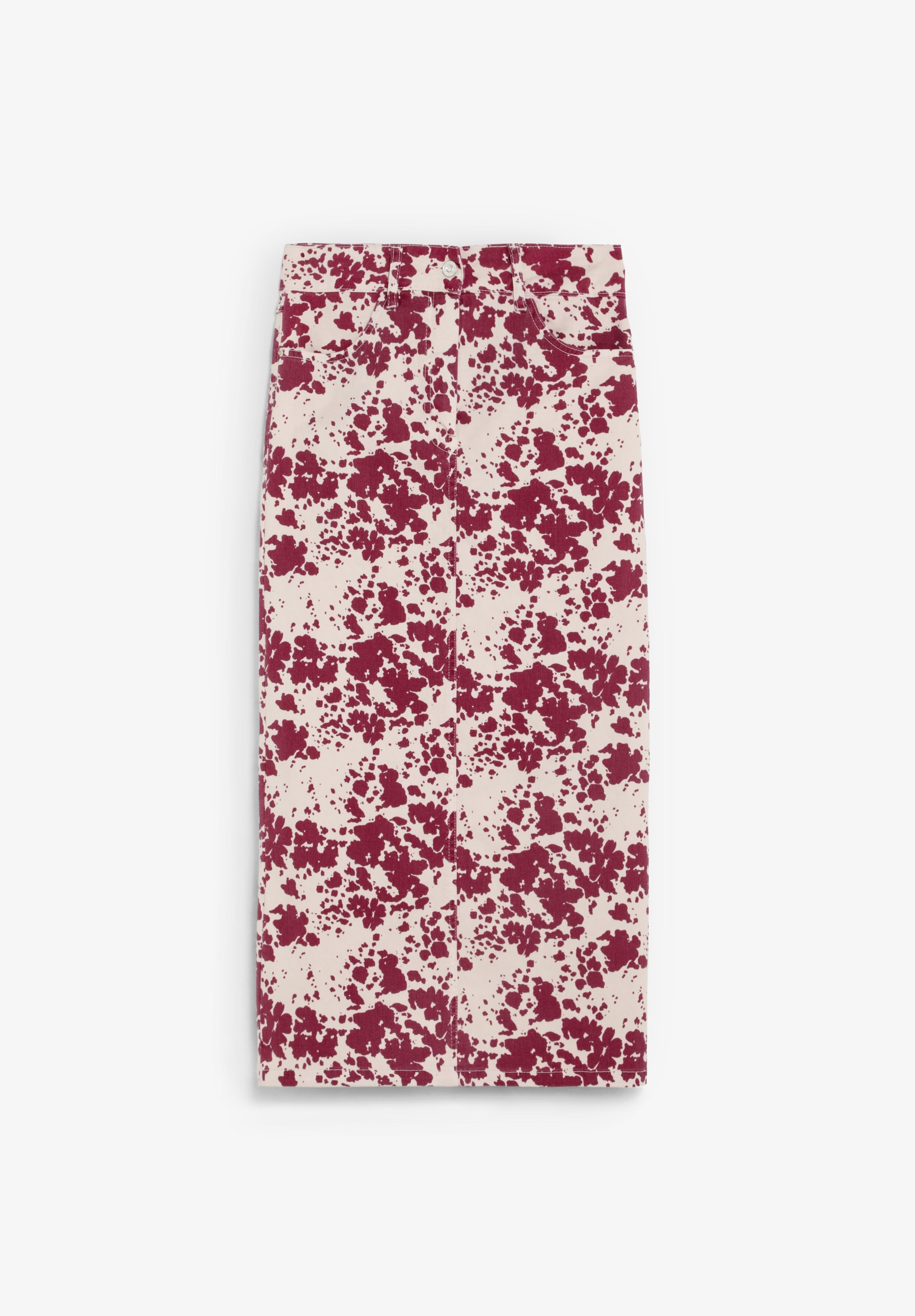 JUPE DENIM IMPRIMÉ ANIMAL