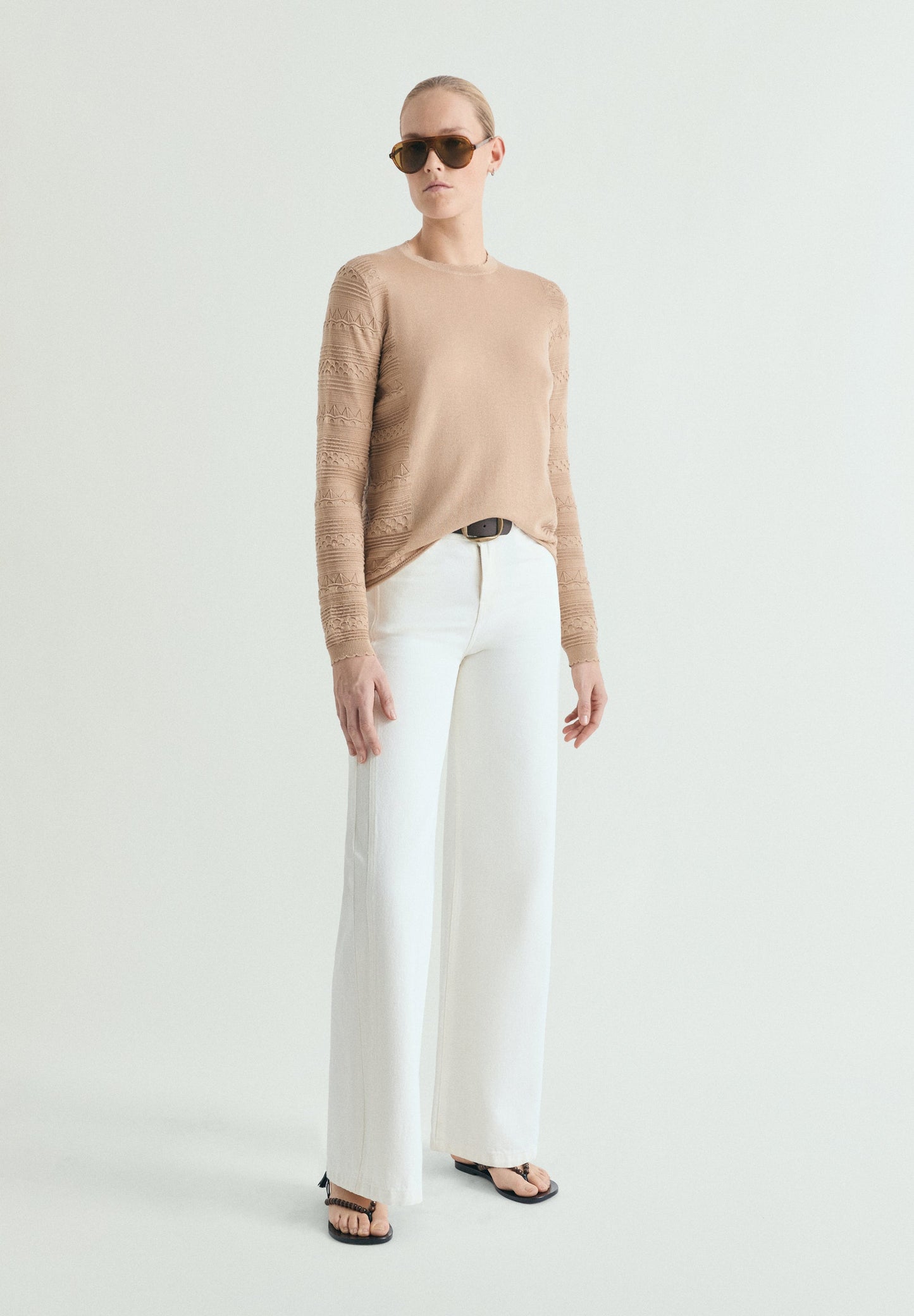 KNIT SWEATER WITH DETAILS