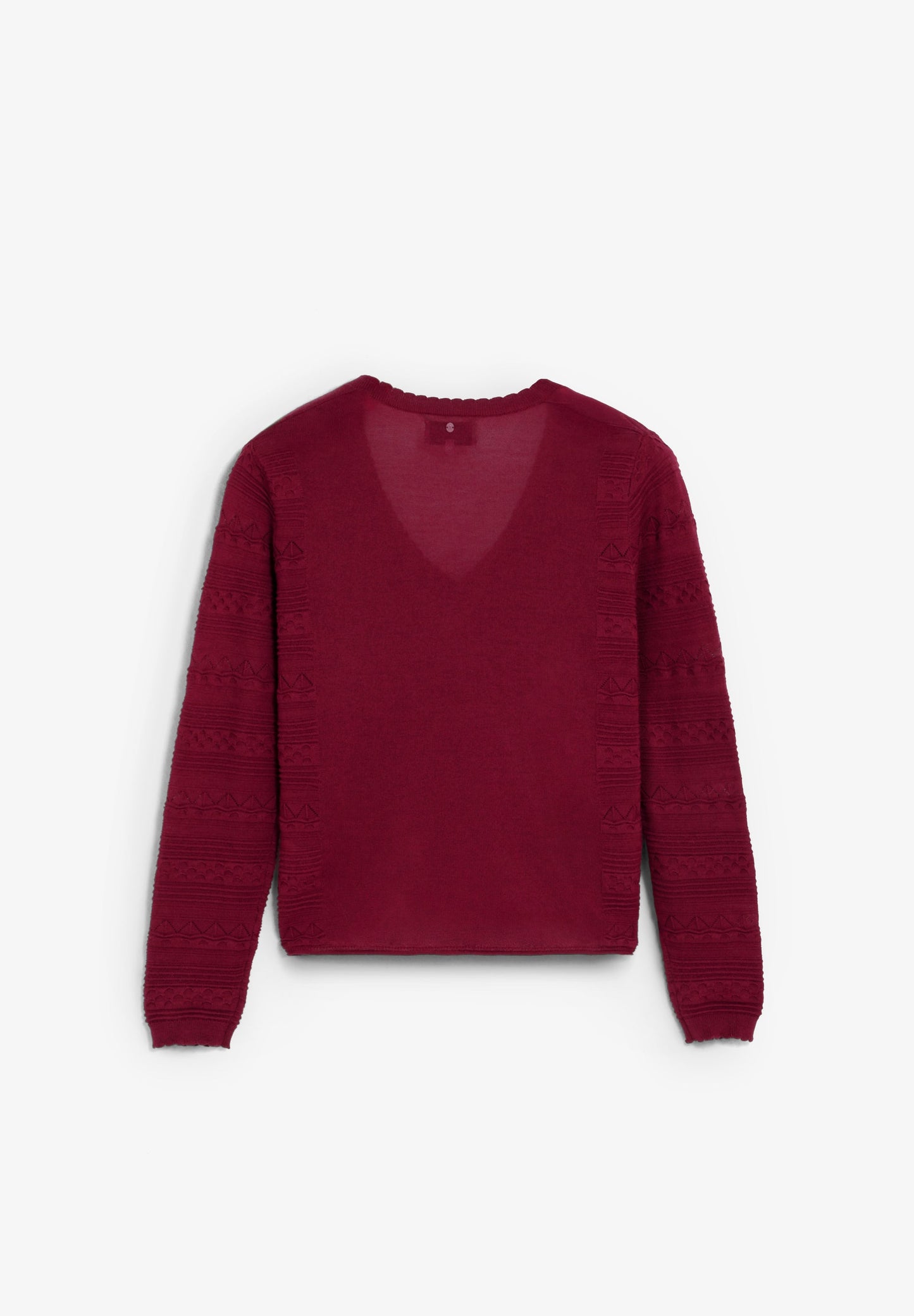KNIT V-NECK SWEATER