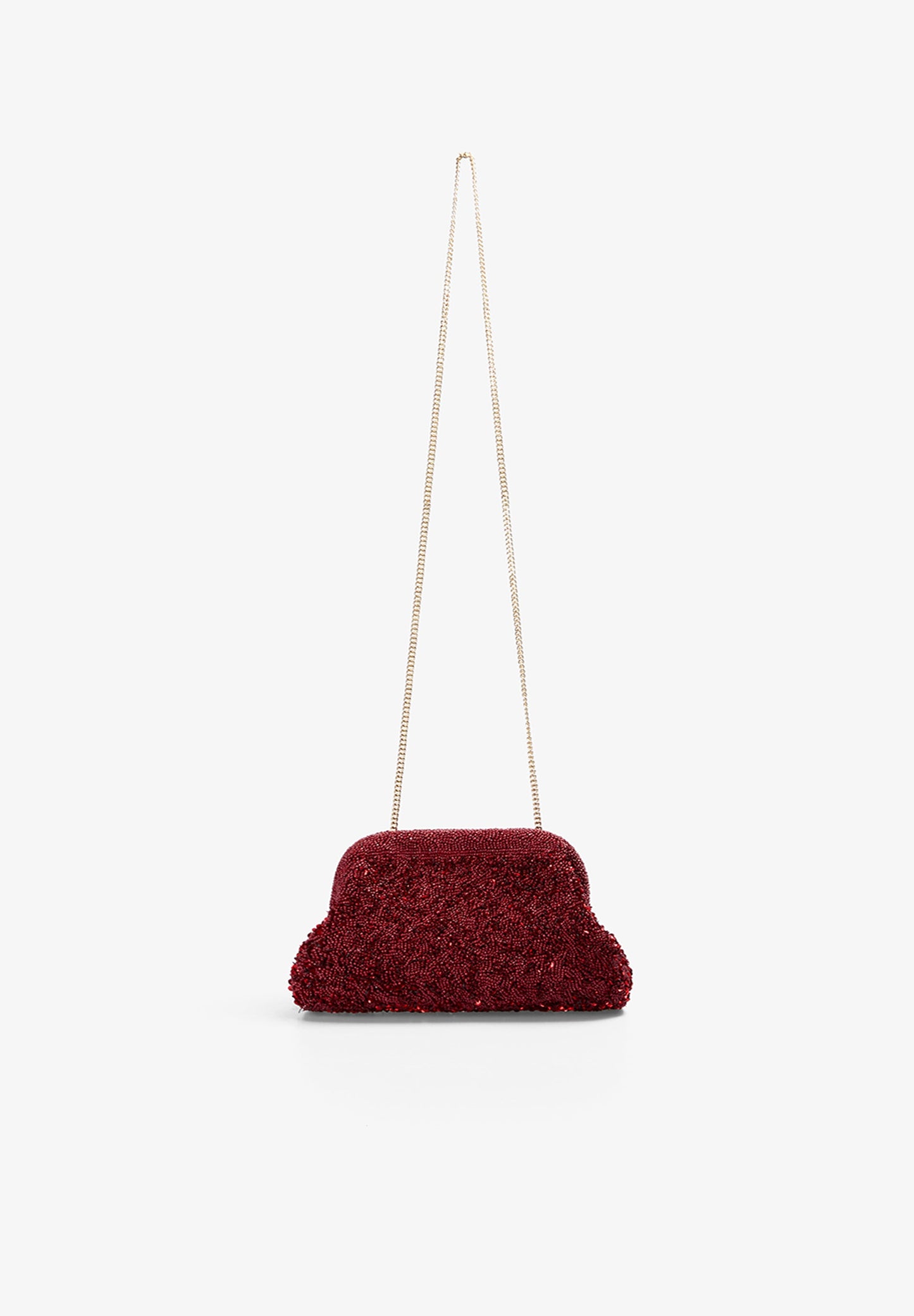 BEADED CLUTCH BAG