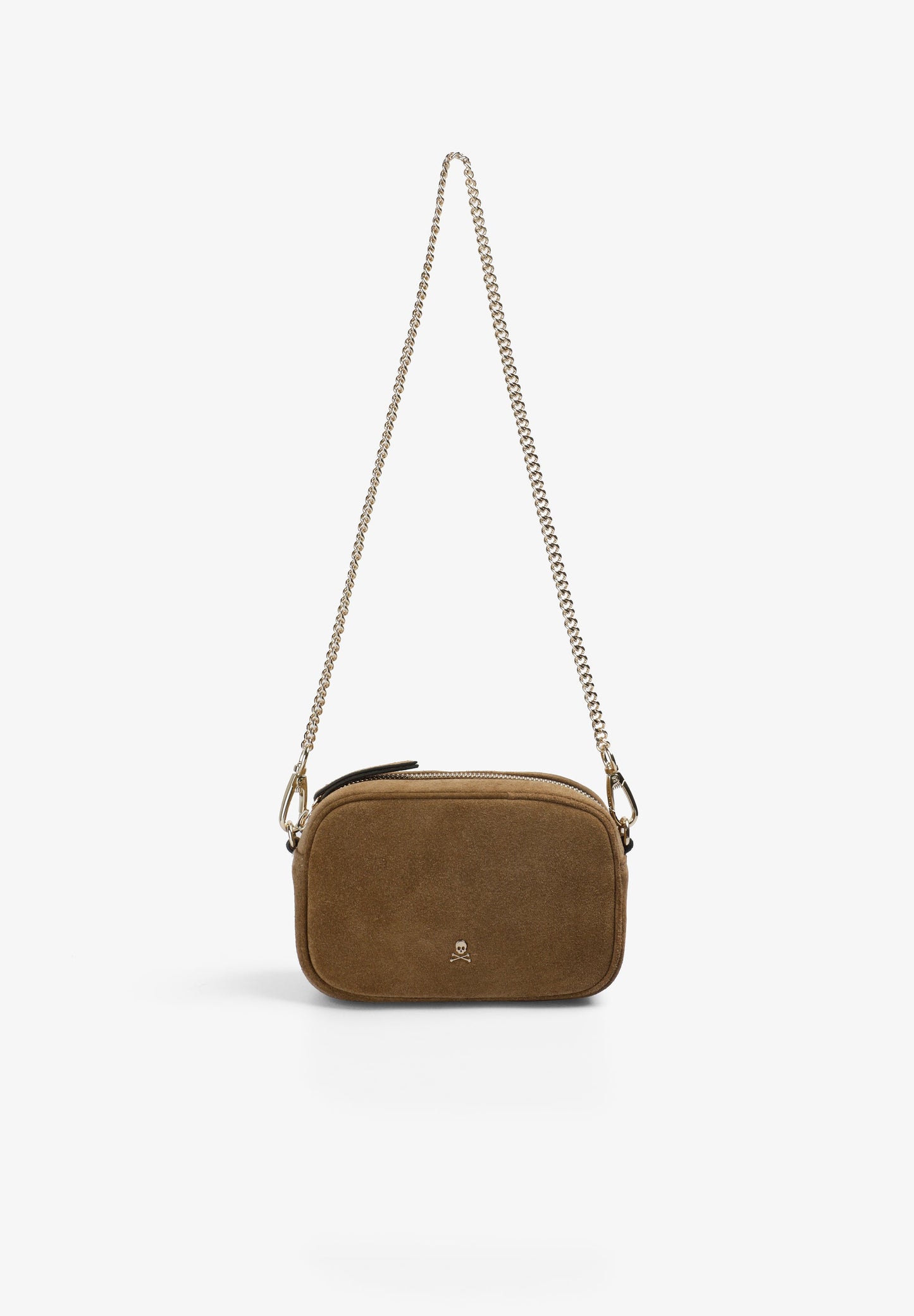 SCSKULLMINI SUEDE BAG