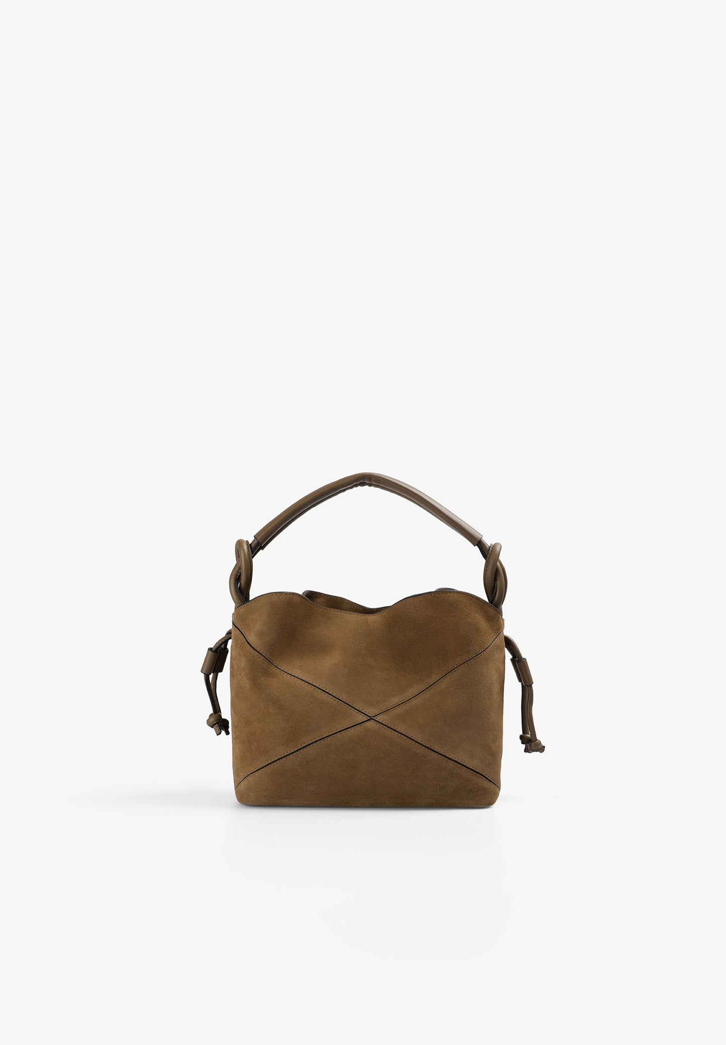 LEATHER BUCKET BAG