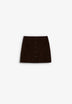 SUEDE MINI SKIRT