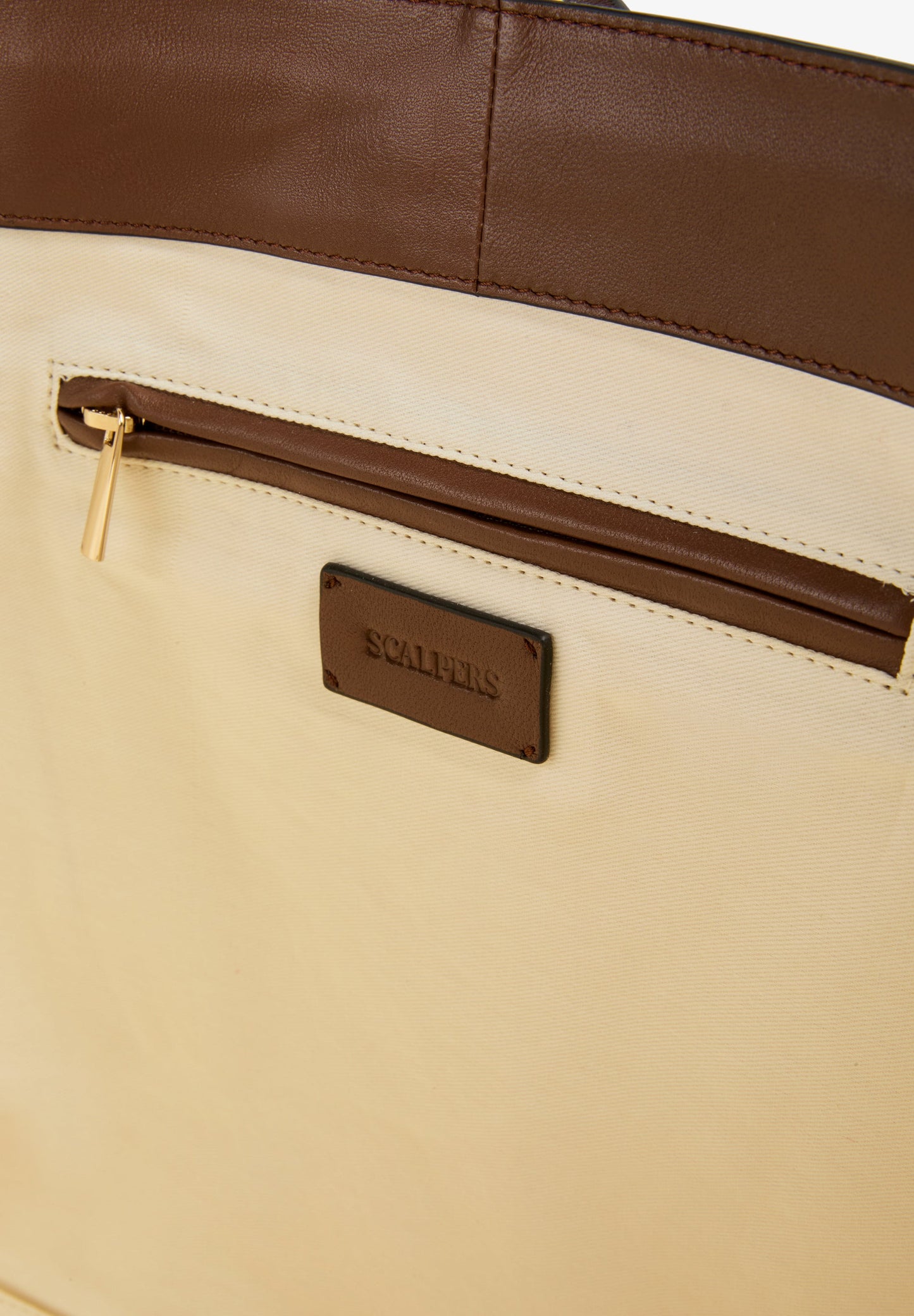 CONTRAST TOTE BAG