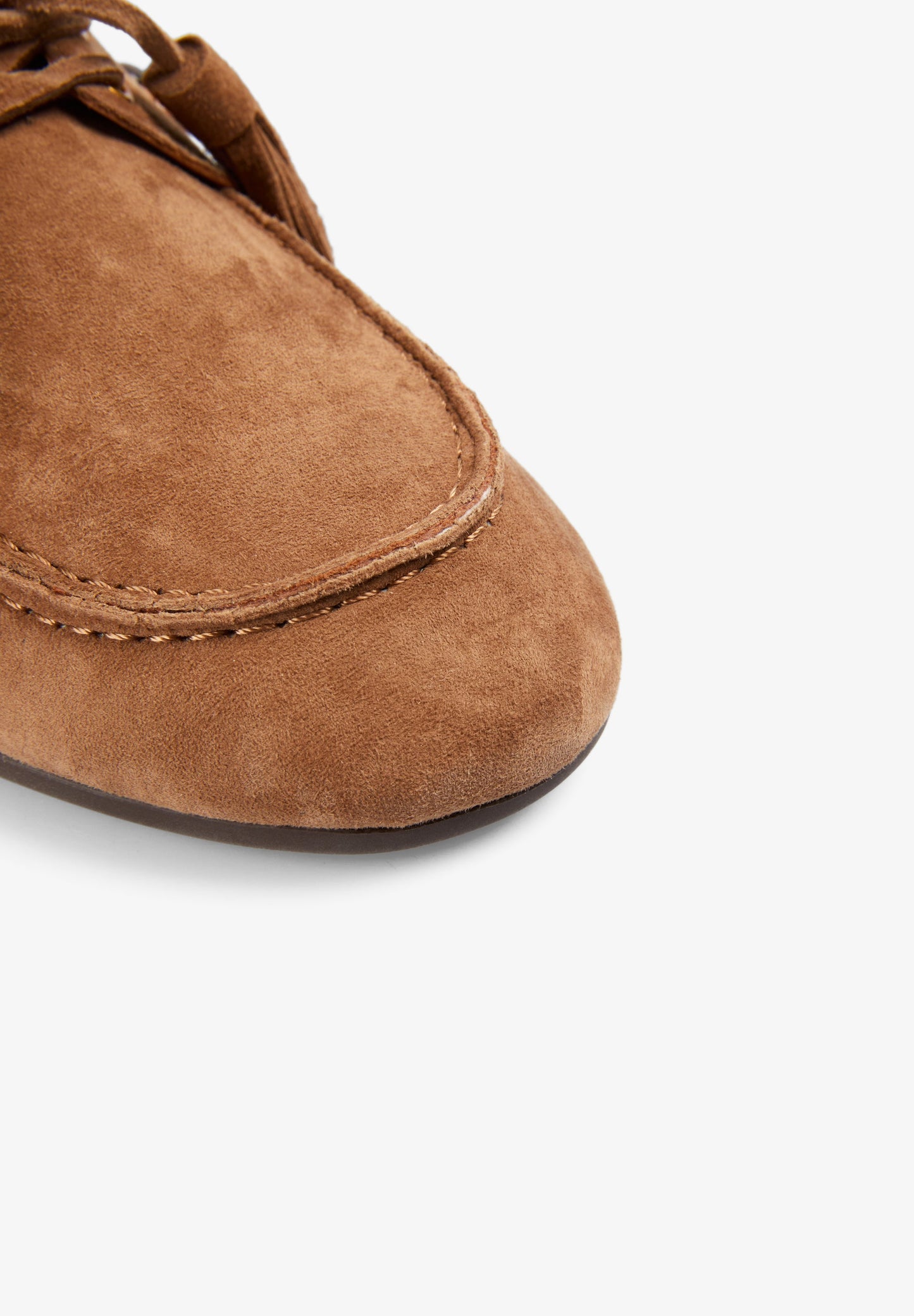 HALBSCHUHE AUS WILDLEDER MT PERLEN