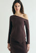 TOP SCOLLO ASIMMETRICO