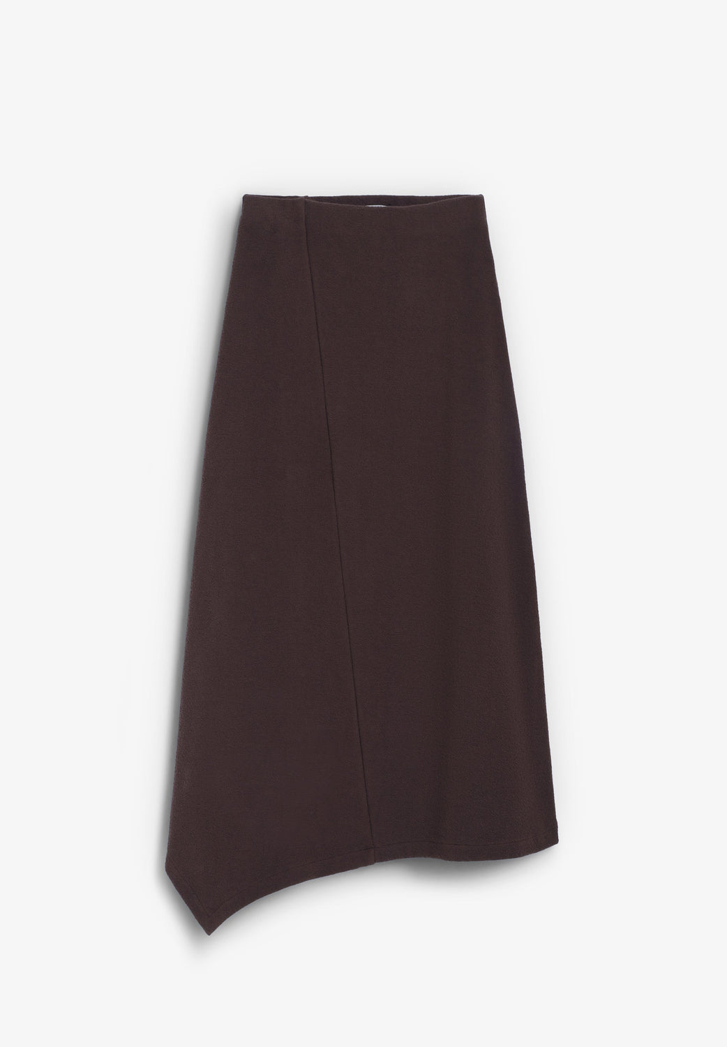 FALDA MIDI PUNTO ASIMÉTRICA - Scalpers