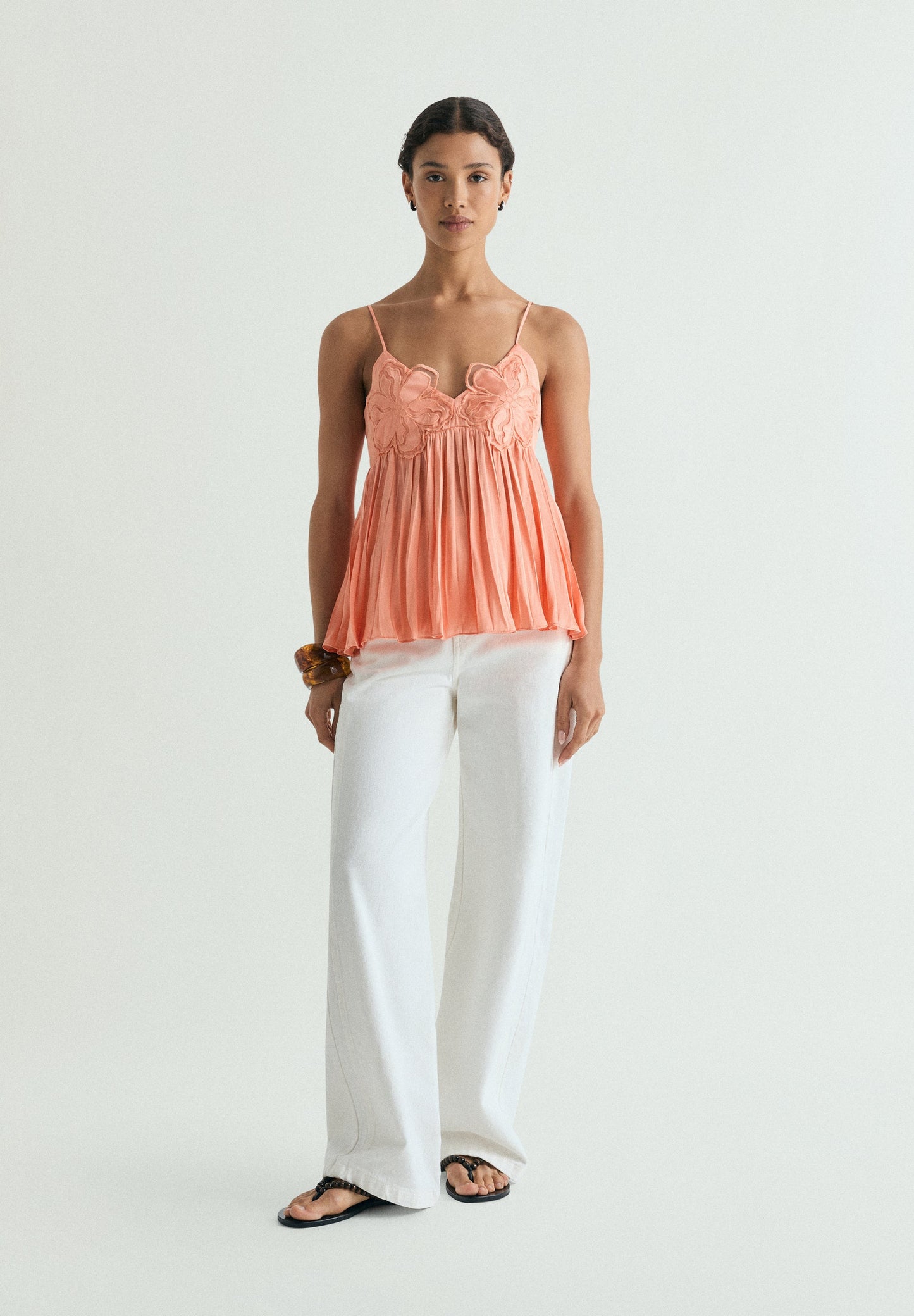 TOP MIT BLUMENMUSTER