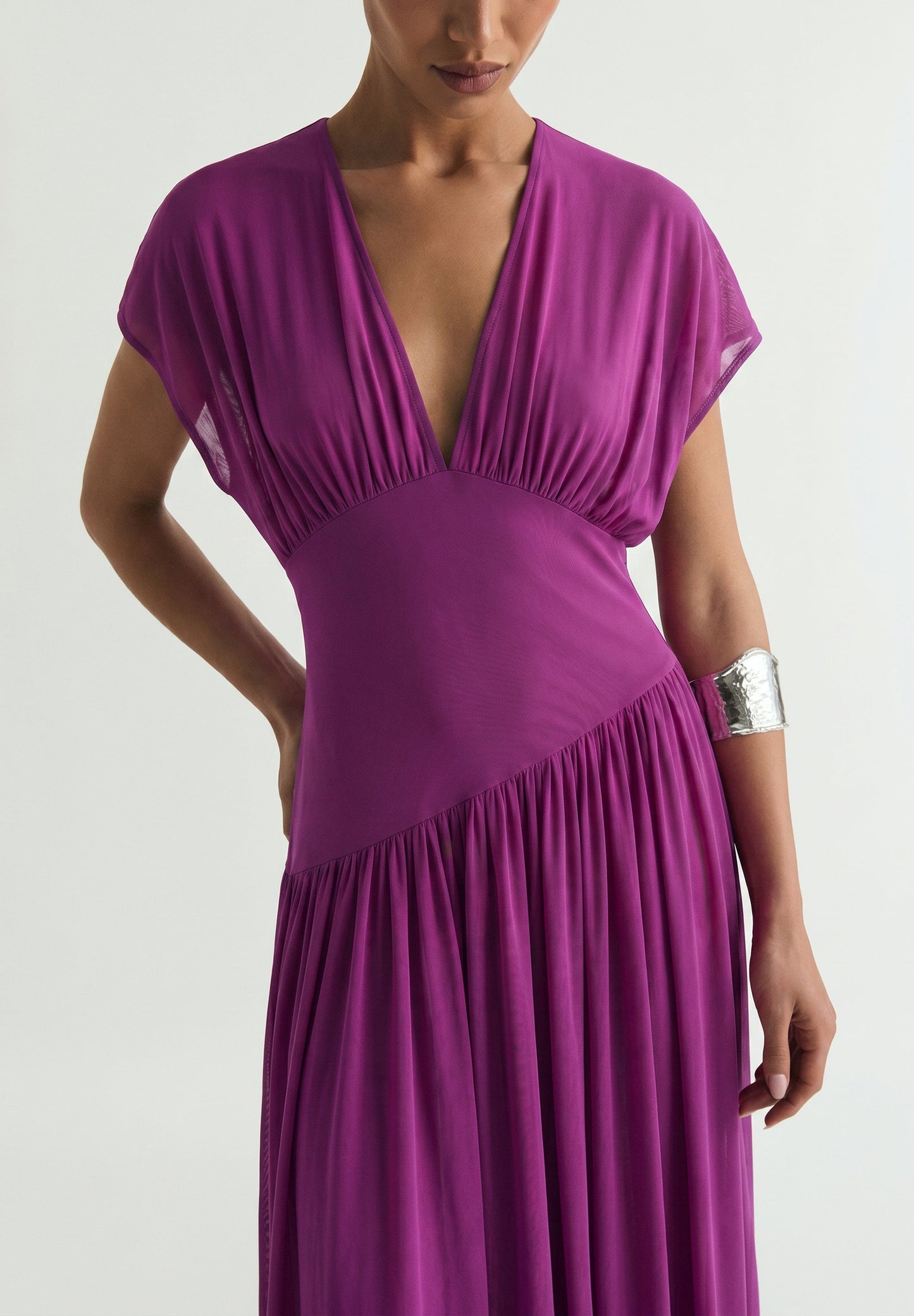 MAXI CHIFFON DRESS