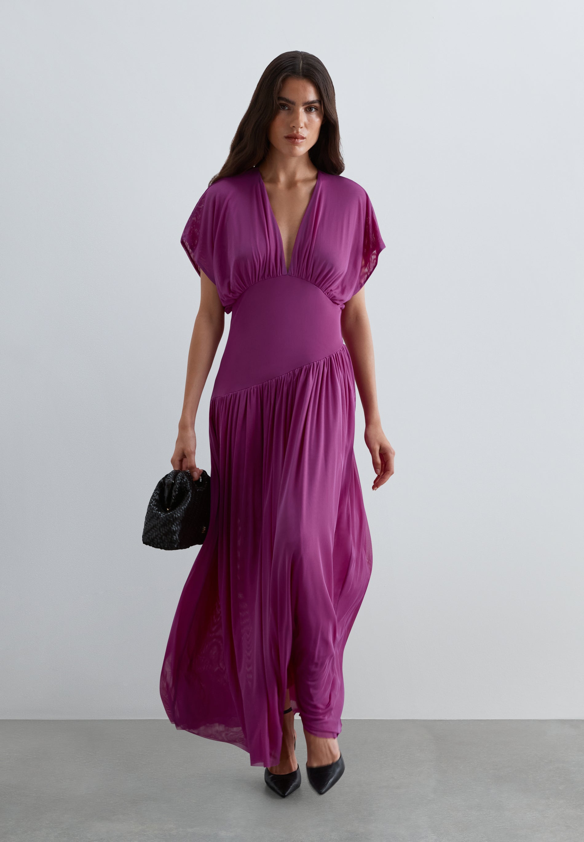 VESTITO MAXI VOILE