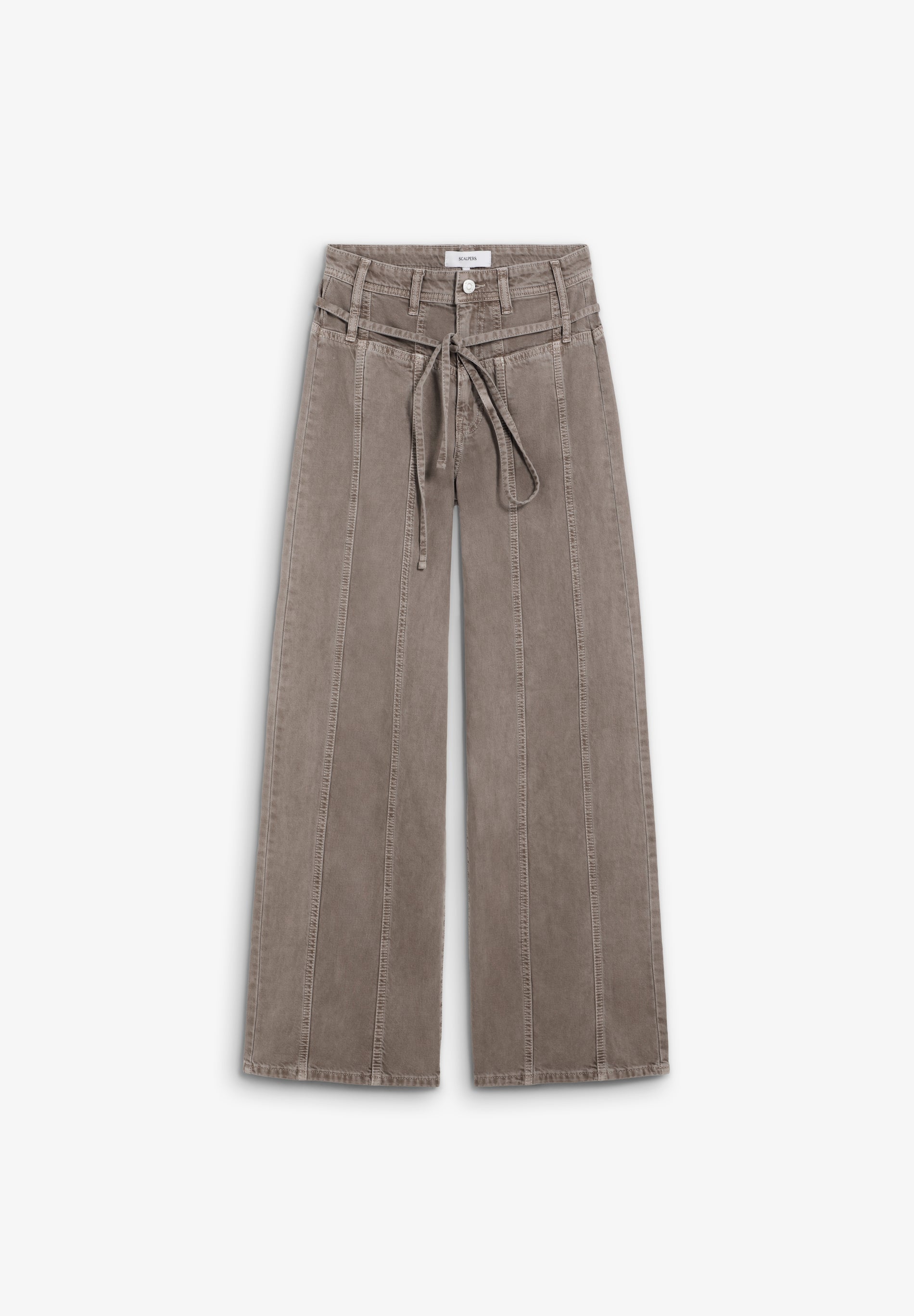 JEANS WITH WAISTBAND DETAIL