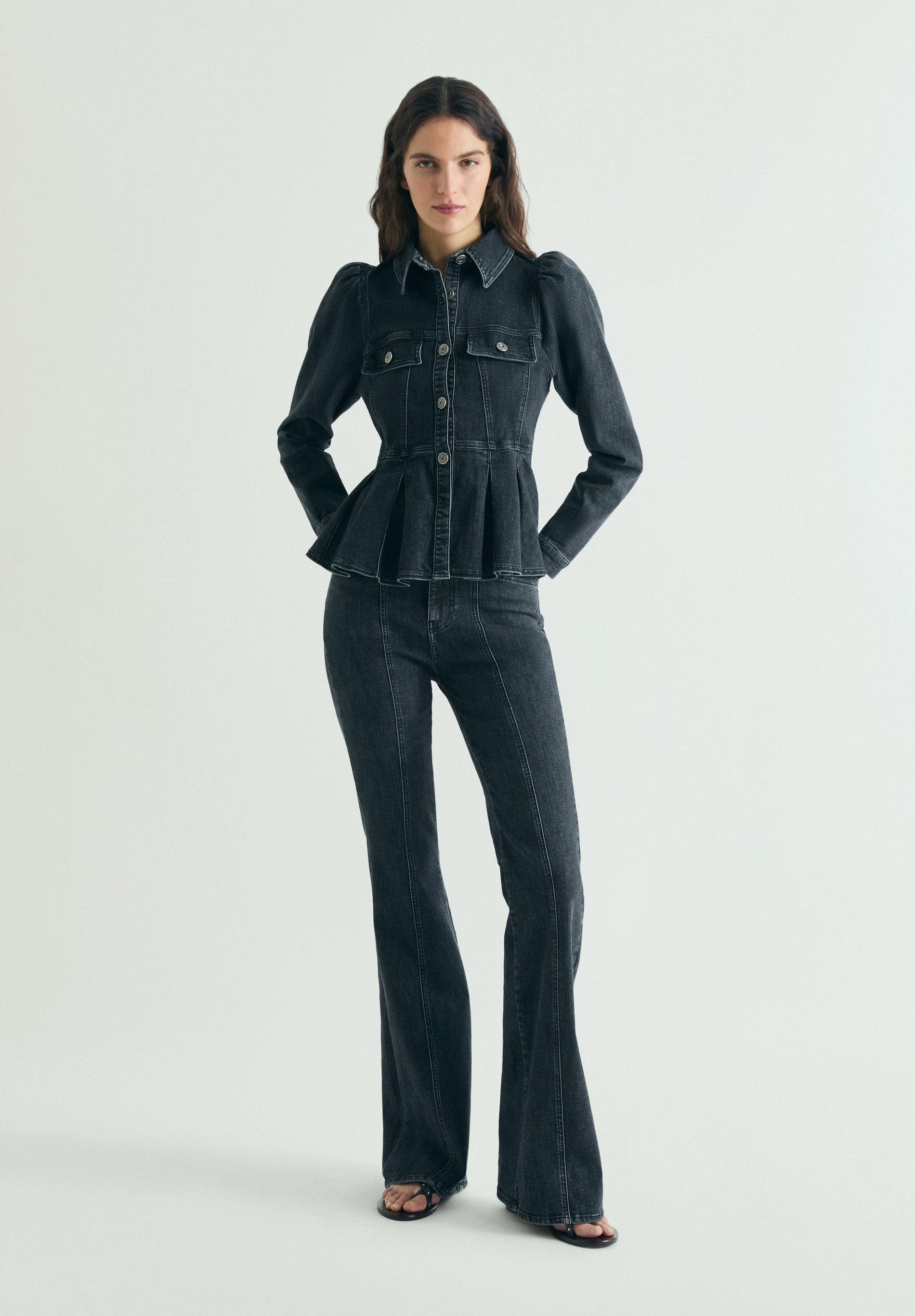 JEANS BOOTCUT BOTONES - Scalpers