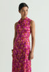 KLEID MIT MEHRFARBIGEM PRINT