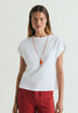 SHORT SLEEVE T-SHIRT WITH PENDANT