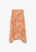 FLORAL MIDI SKIRT