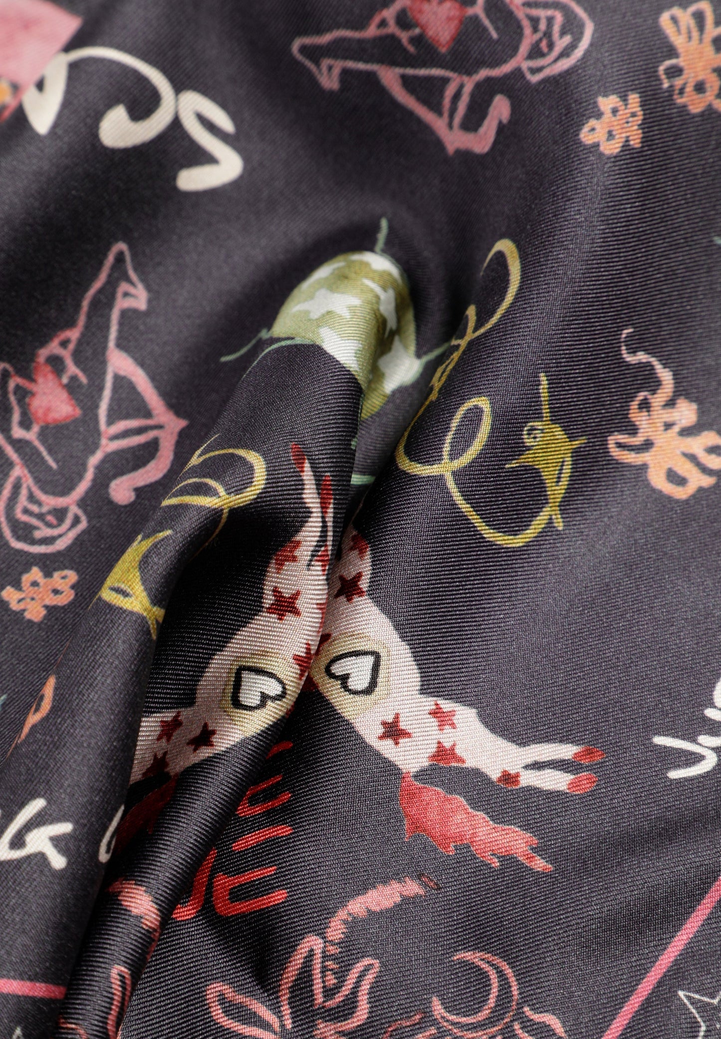 100% SILK PRINTED HANDKERCHIEF