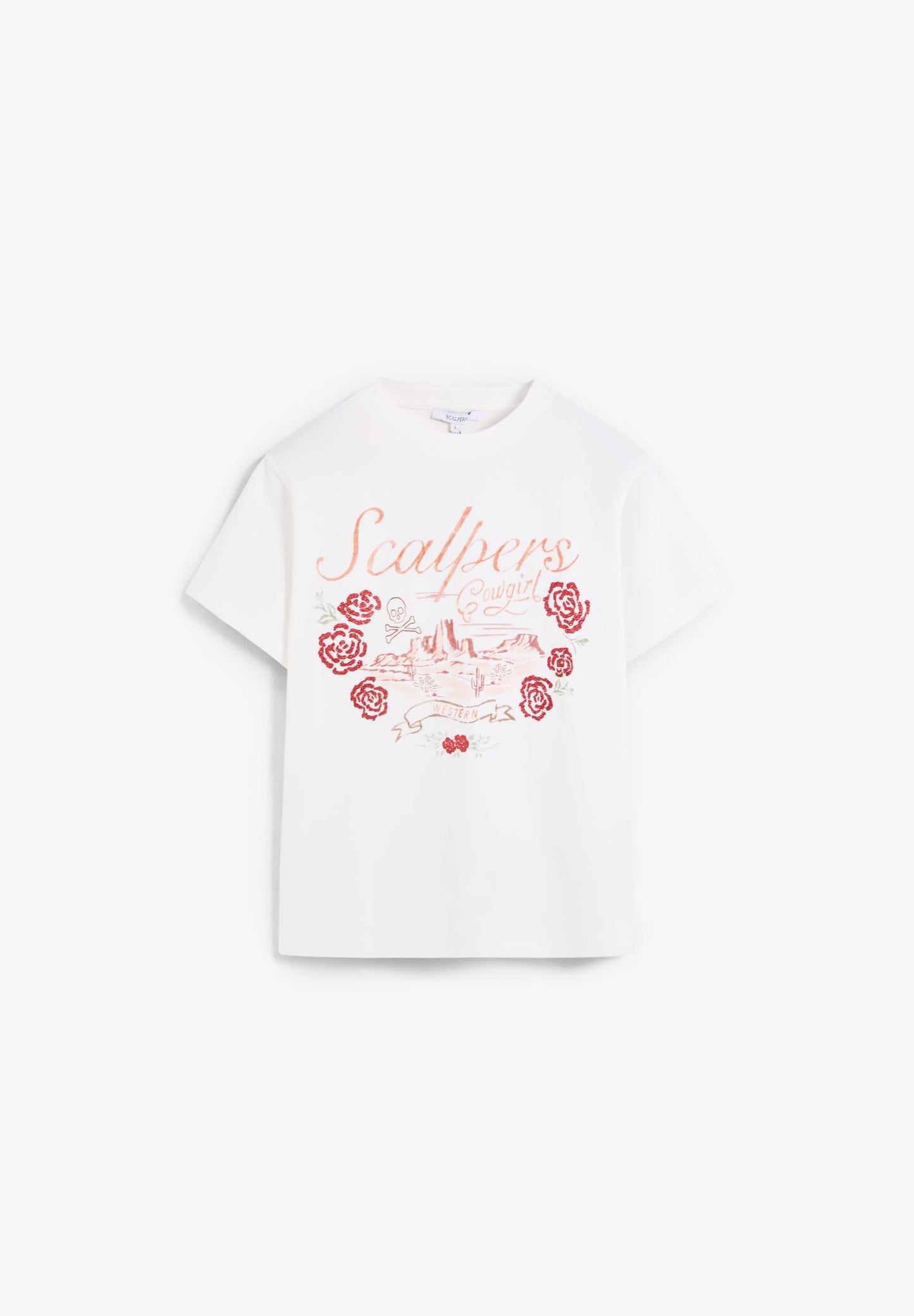 MAGLIETTA STAMPA GLITTER