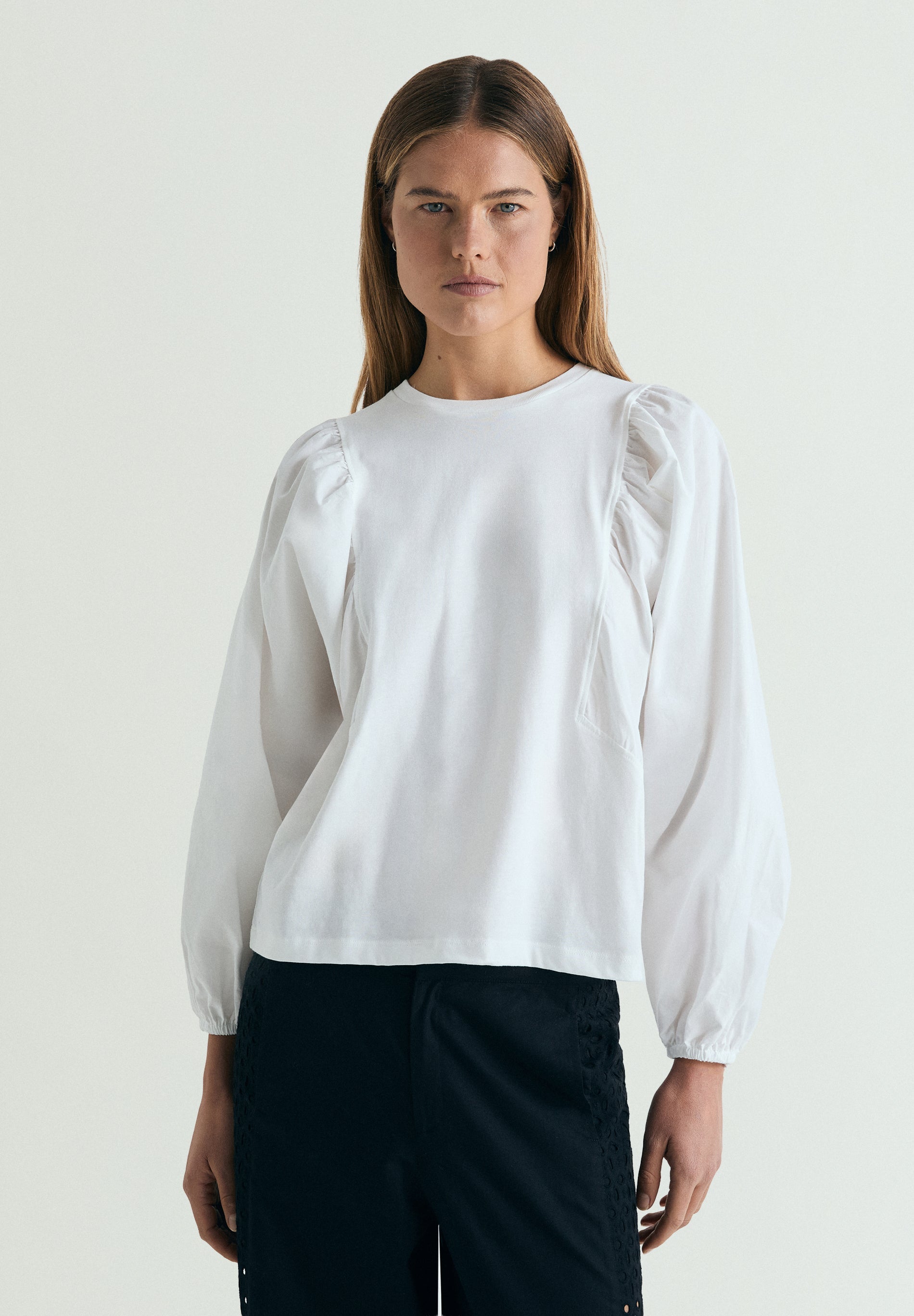 SCPOPLIN PUFF TEE
