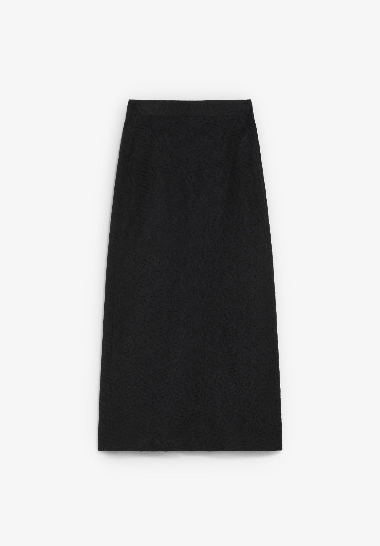 EMBROIDERED MIDI SKIRT