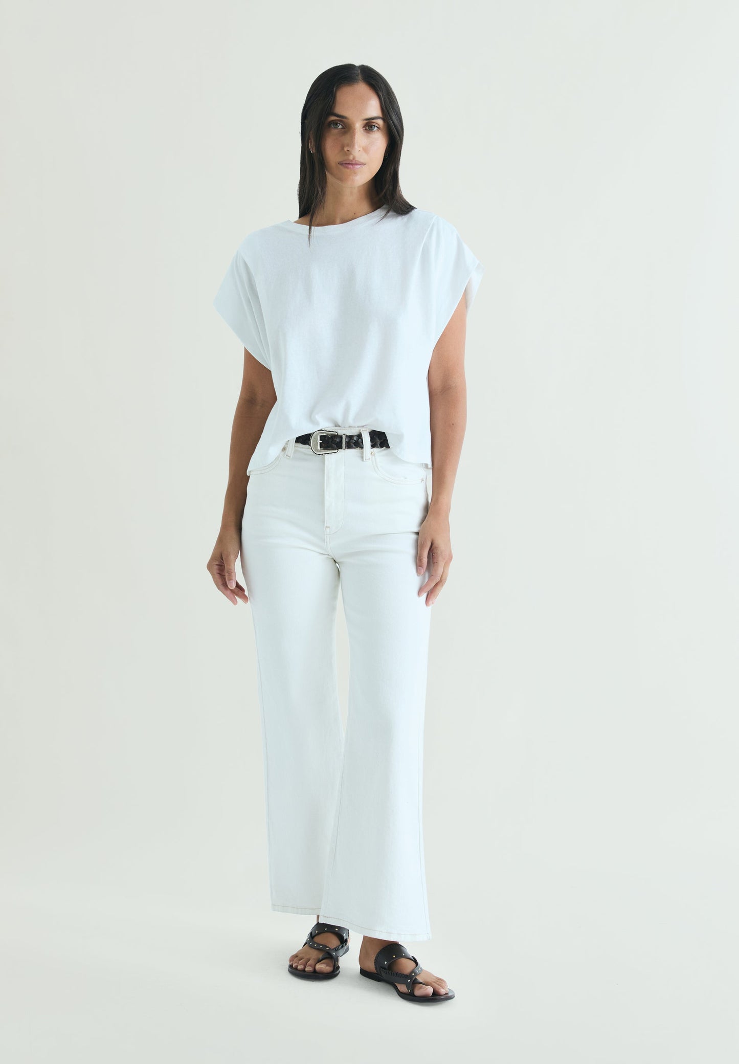 SCPLEATS LINEN TEE