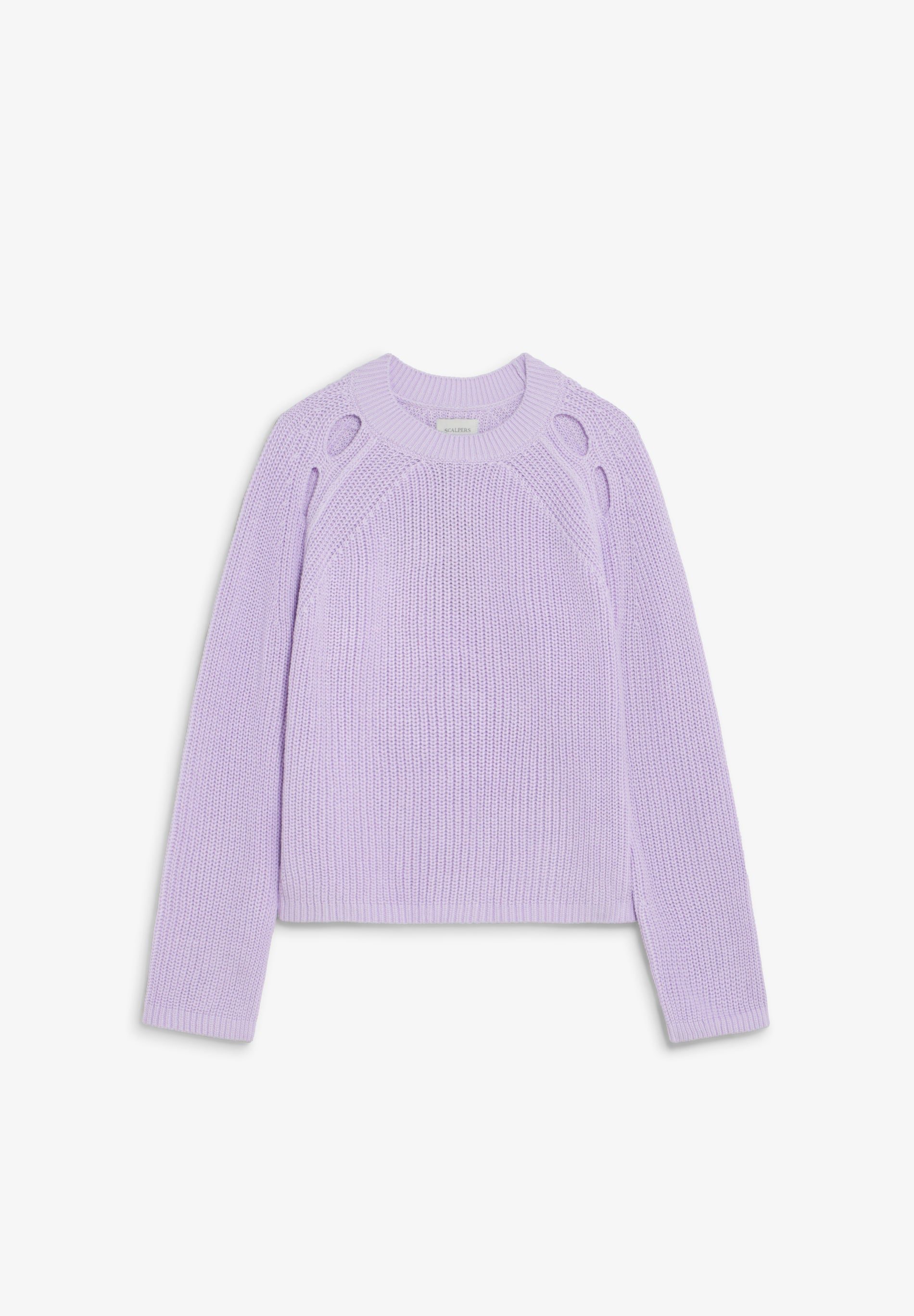 KNIT SWEATER WITH CUT-OUTS