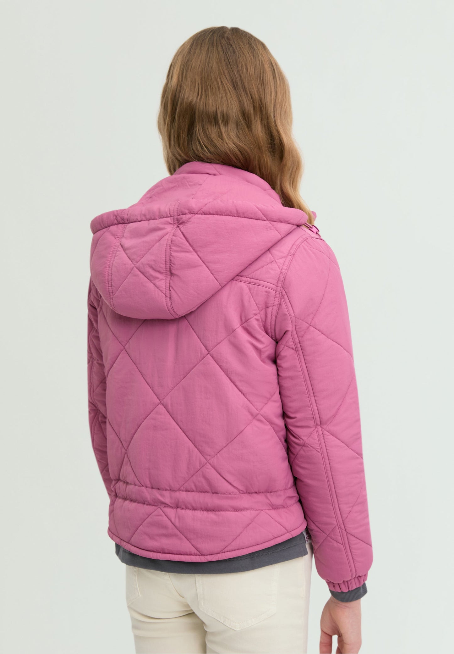 PUFFER JACKET WITH DETACHABLE HOOD