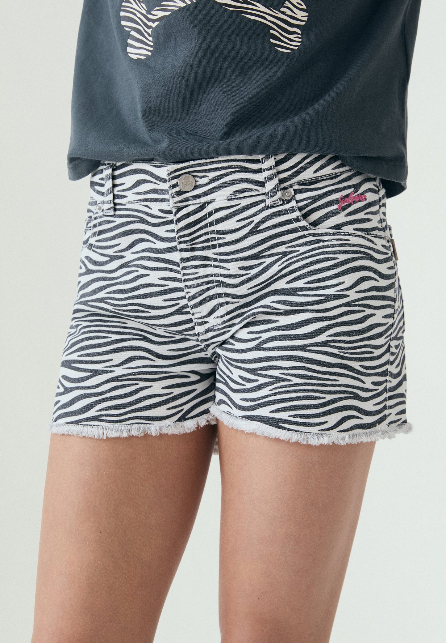SHORTS MIT ANIMAL-PRINT