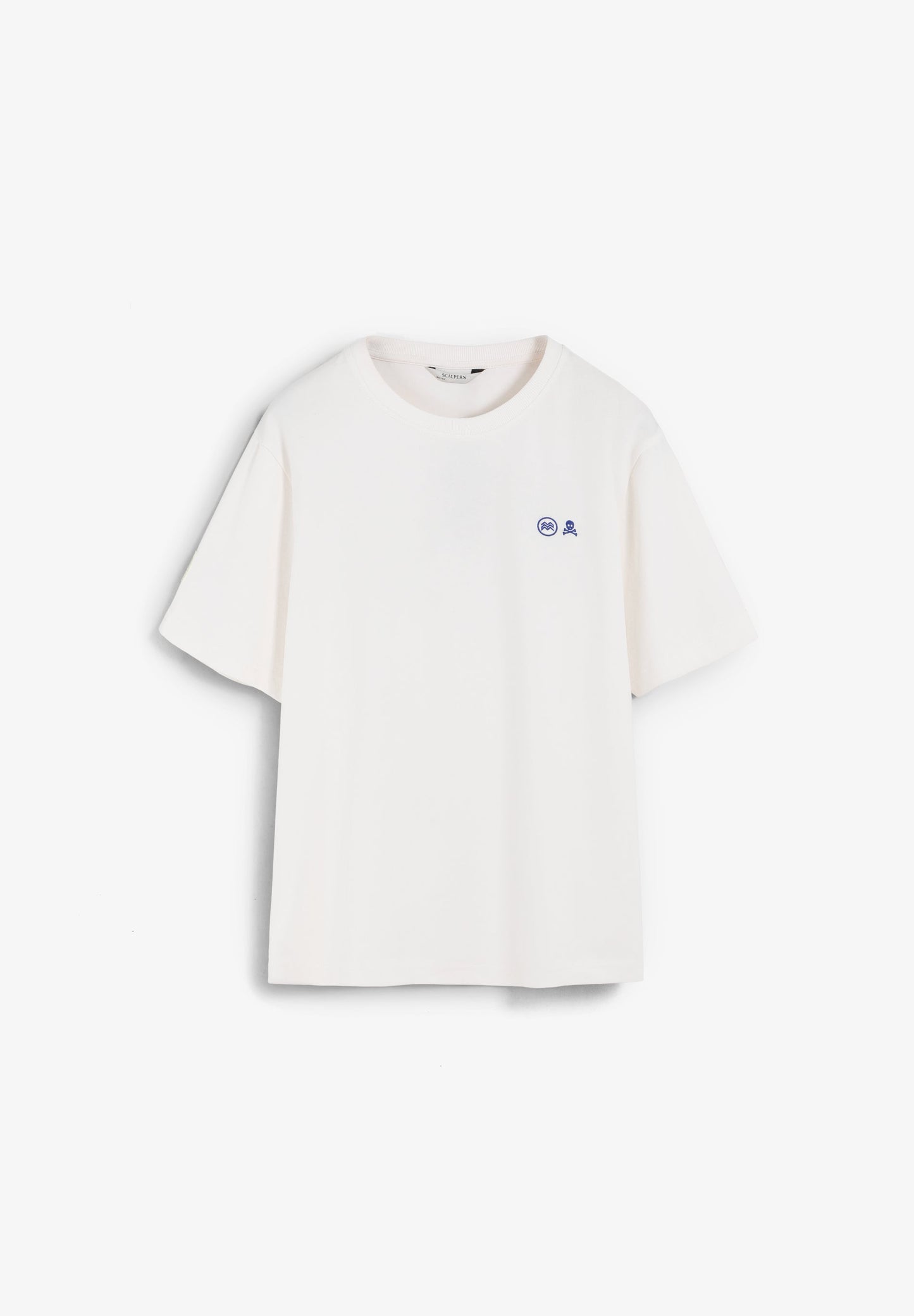 T-SHIRT MARCHICA & SCALPERS MIT PRINT