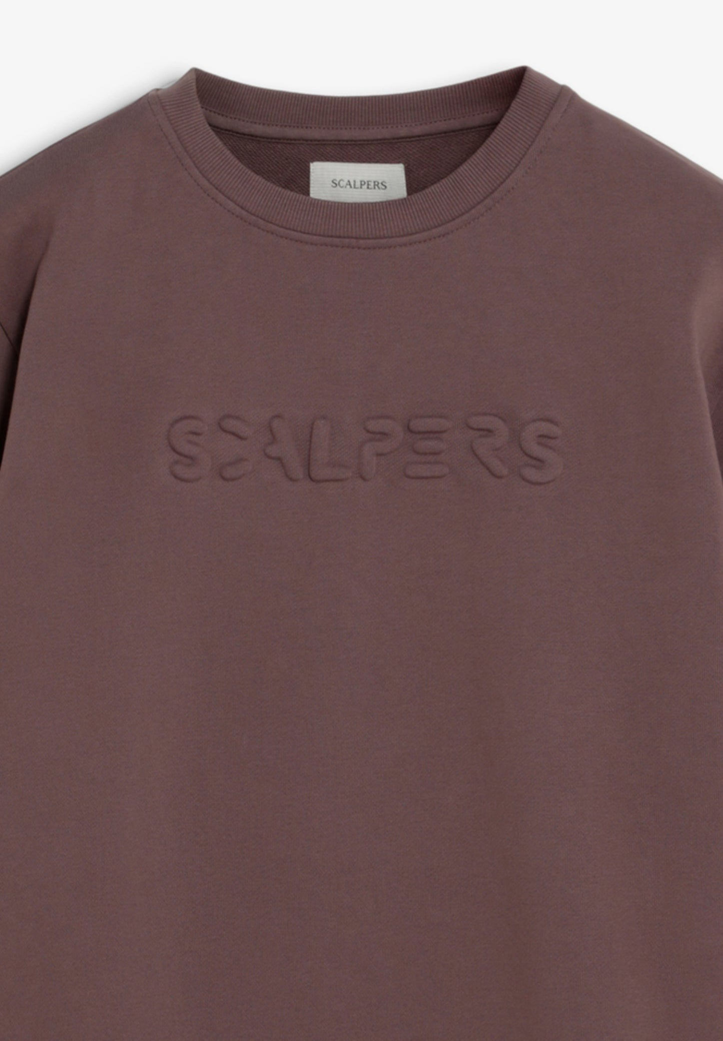 SCSKULL EMBOSS SWEATER