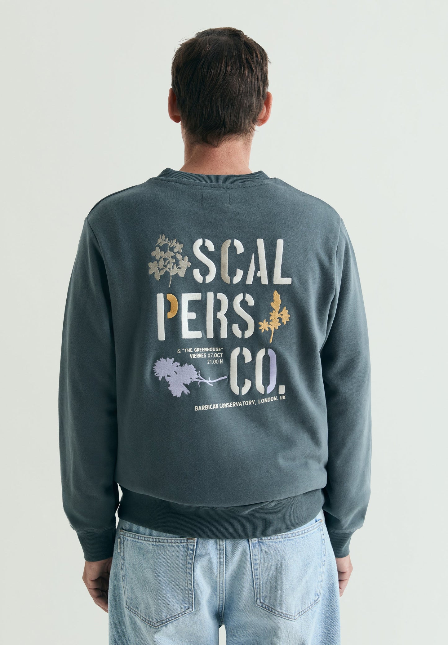 FADED PRINT SWEATSHIRT