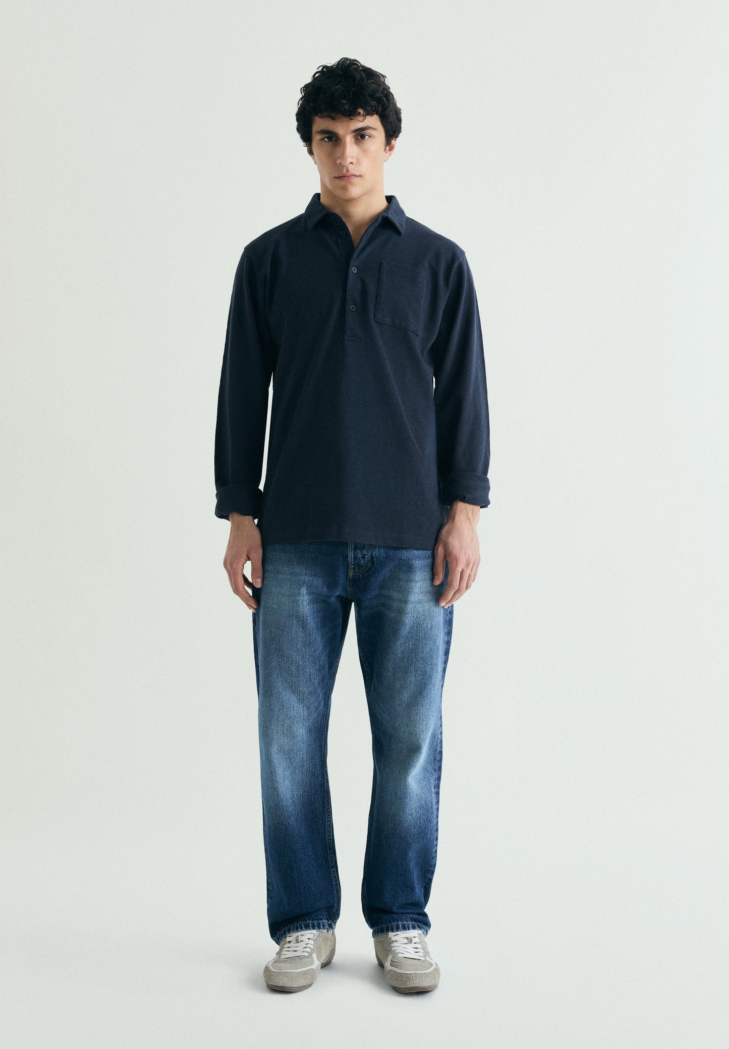 CAMICIA POLO COTONE TASCA