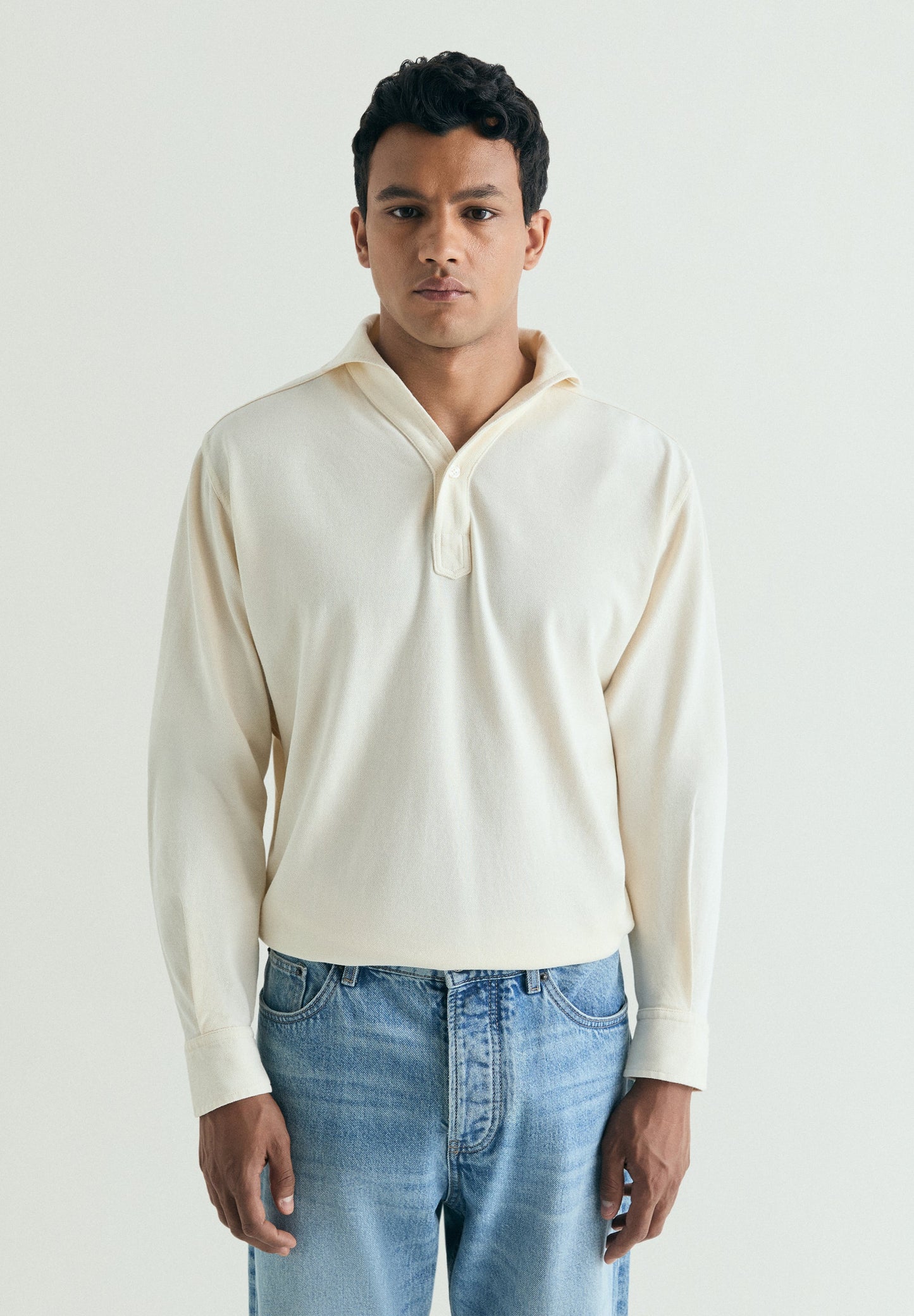 POLO MANICHE LUNGHE COTONE
