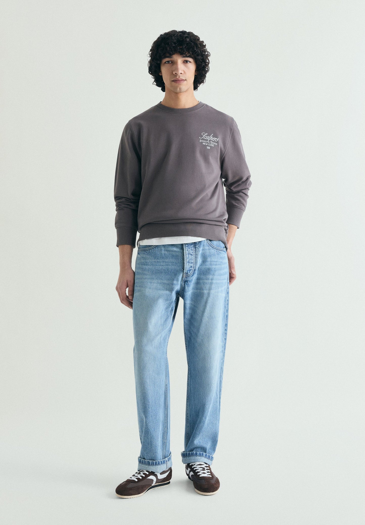 SWEAT EFFET USÉ IMPRIMÉ