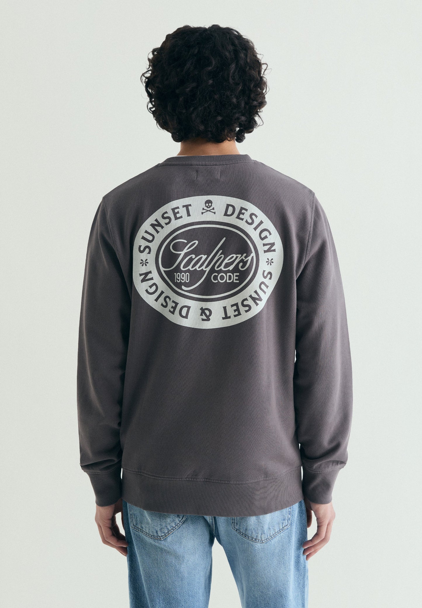 SWEAT EFFET USÉ IMPRIMÉ