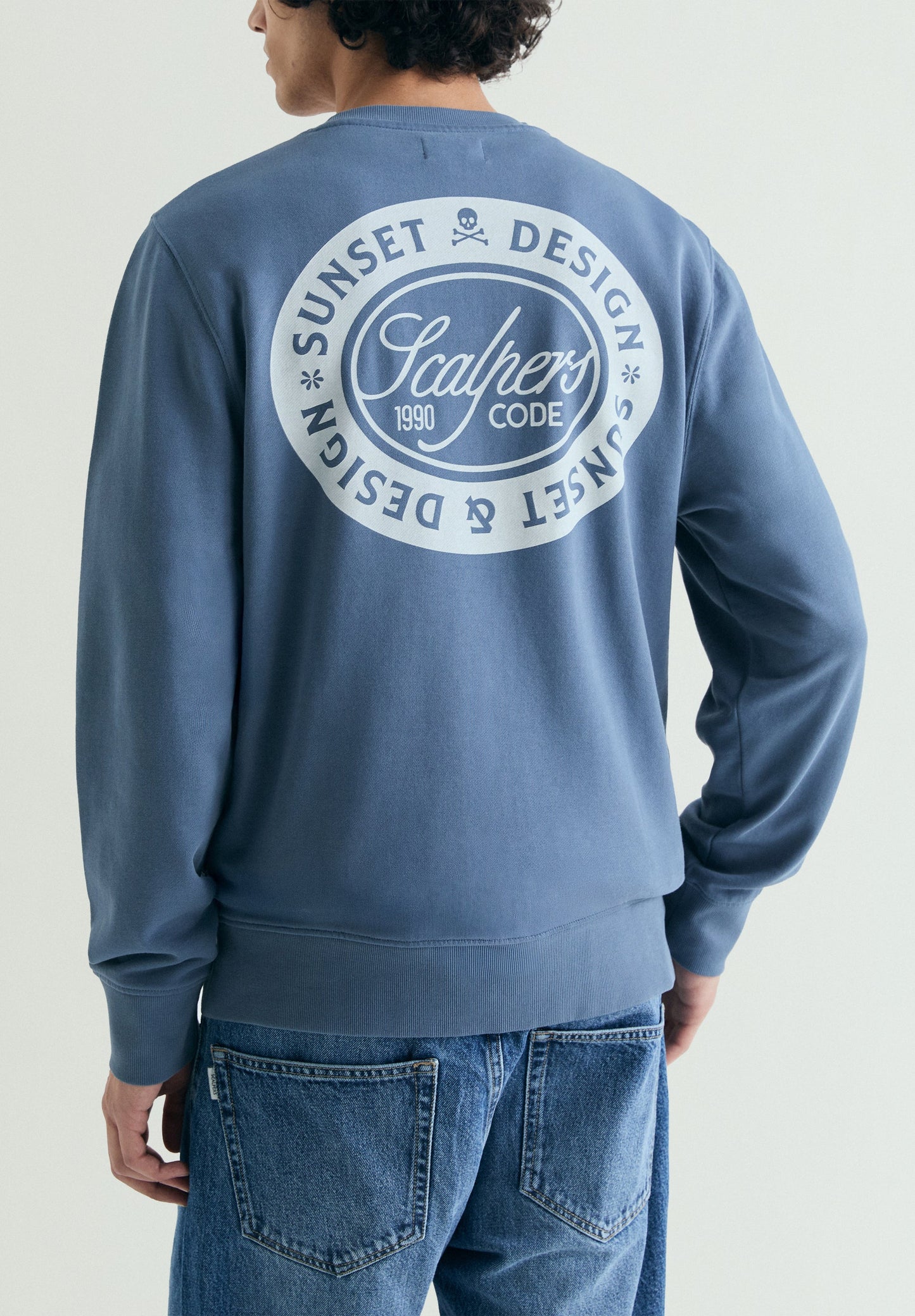 FADED PRINT SWEATSHIRT