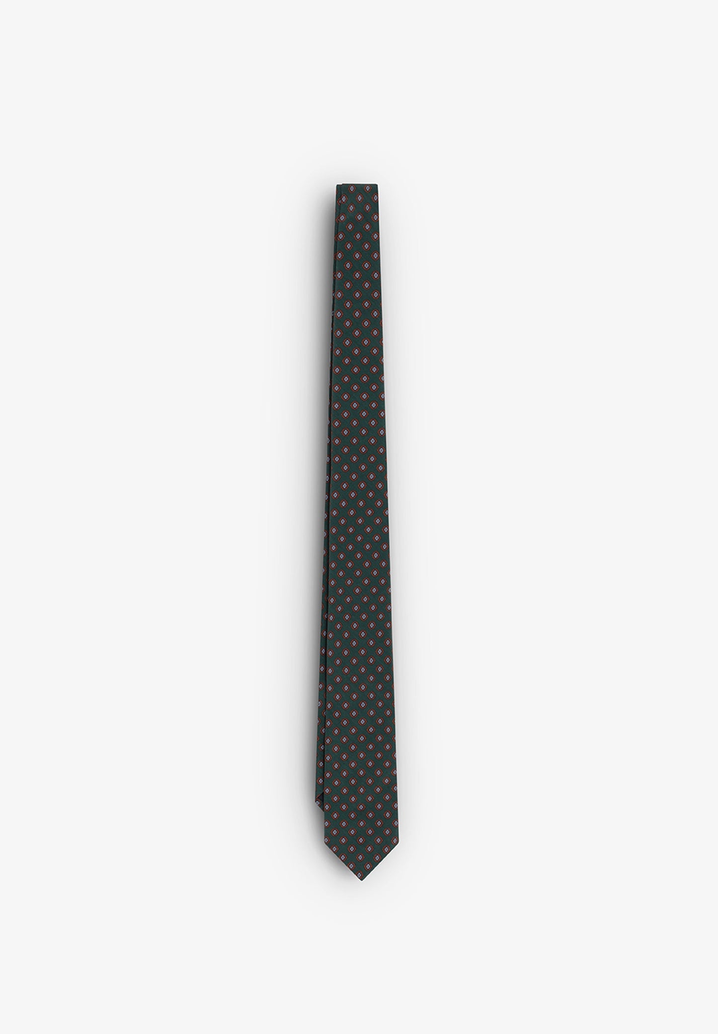 SEIDENKRAWATTE MIT VINTAGE-MOTIVEN