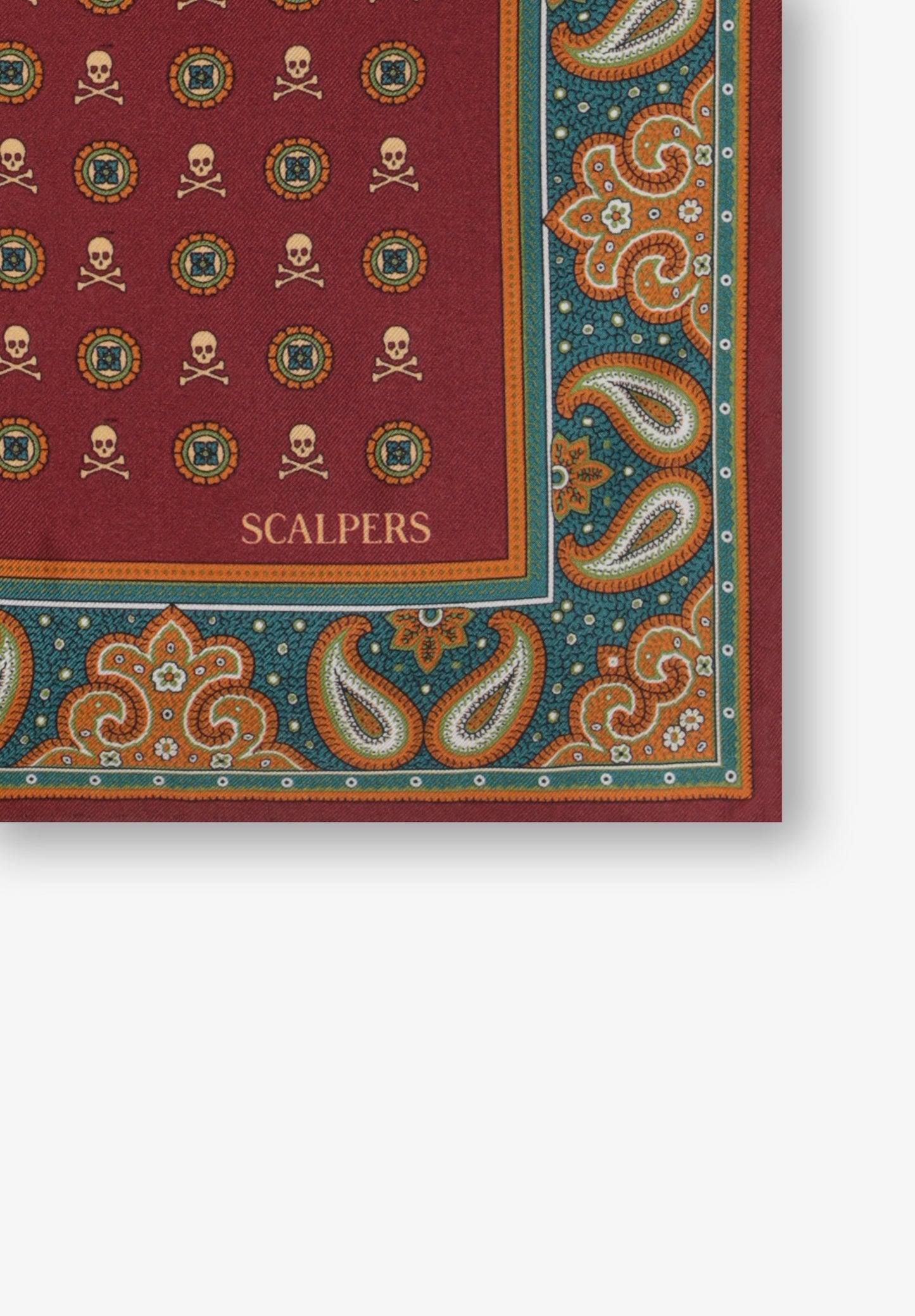 SCCALEIDO SKULL POCHETTE