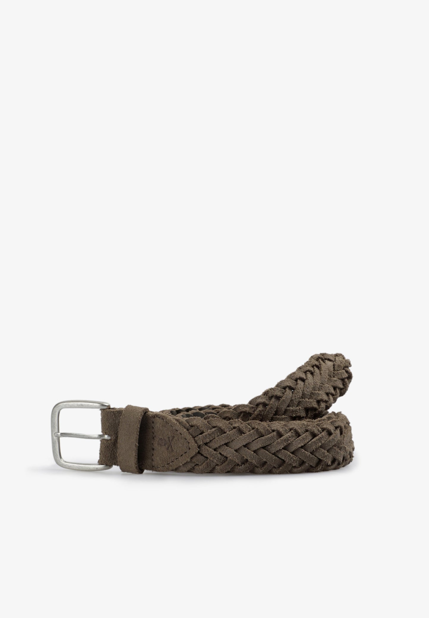 SCBRAIDED SUEDE BELT