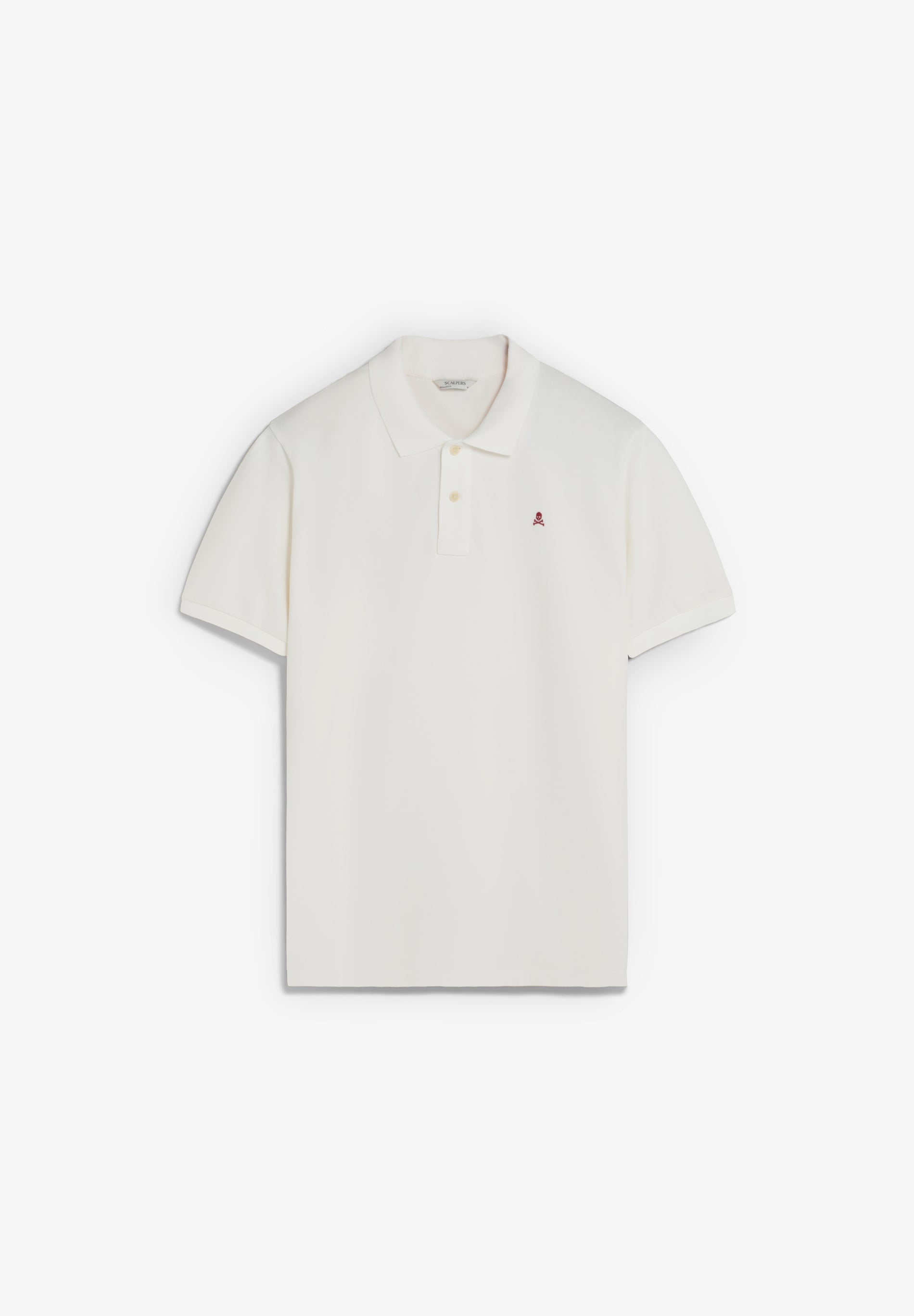 POLO IN PIQUÉ RICAMATA CONTRASTO