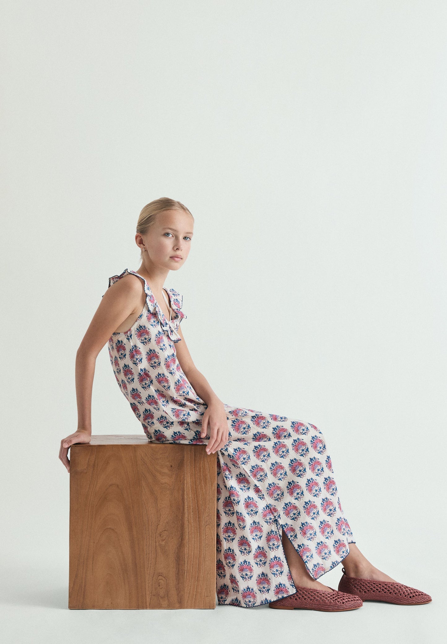 ROBE MIDI IMPRIMÉE