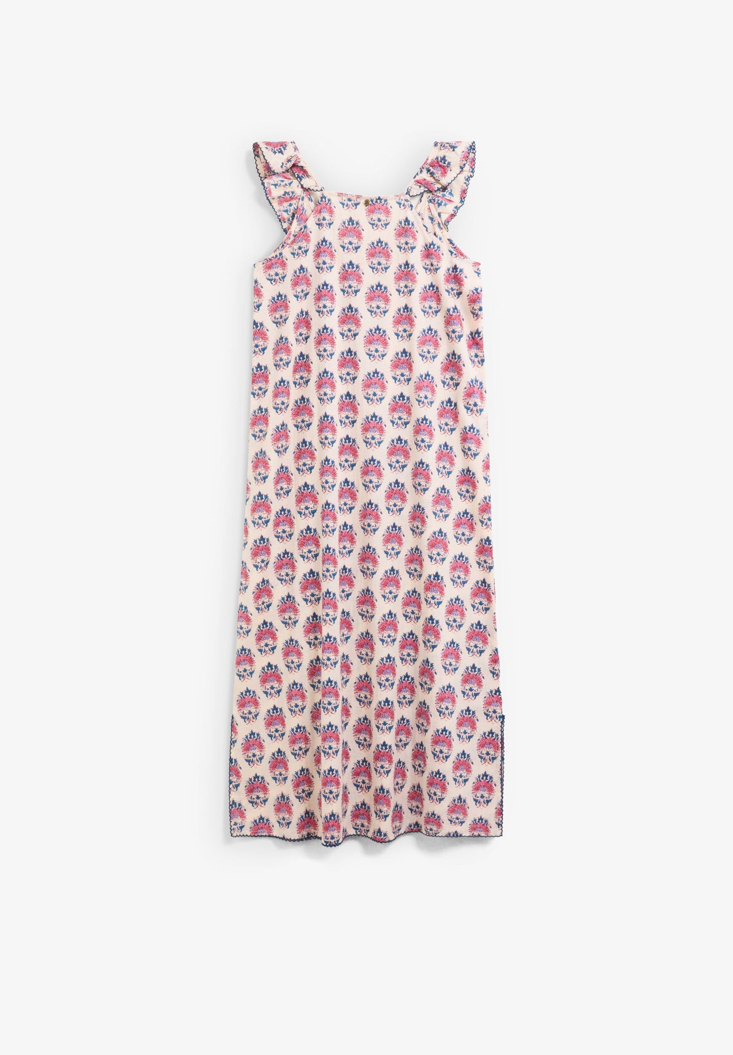 PRINTED MIDI DRESS